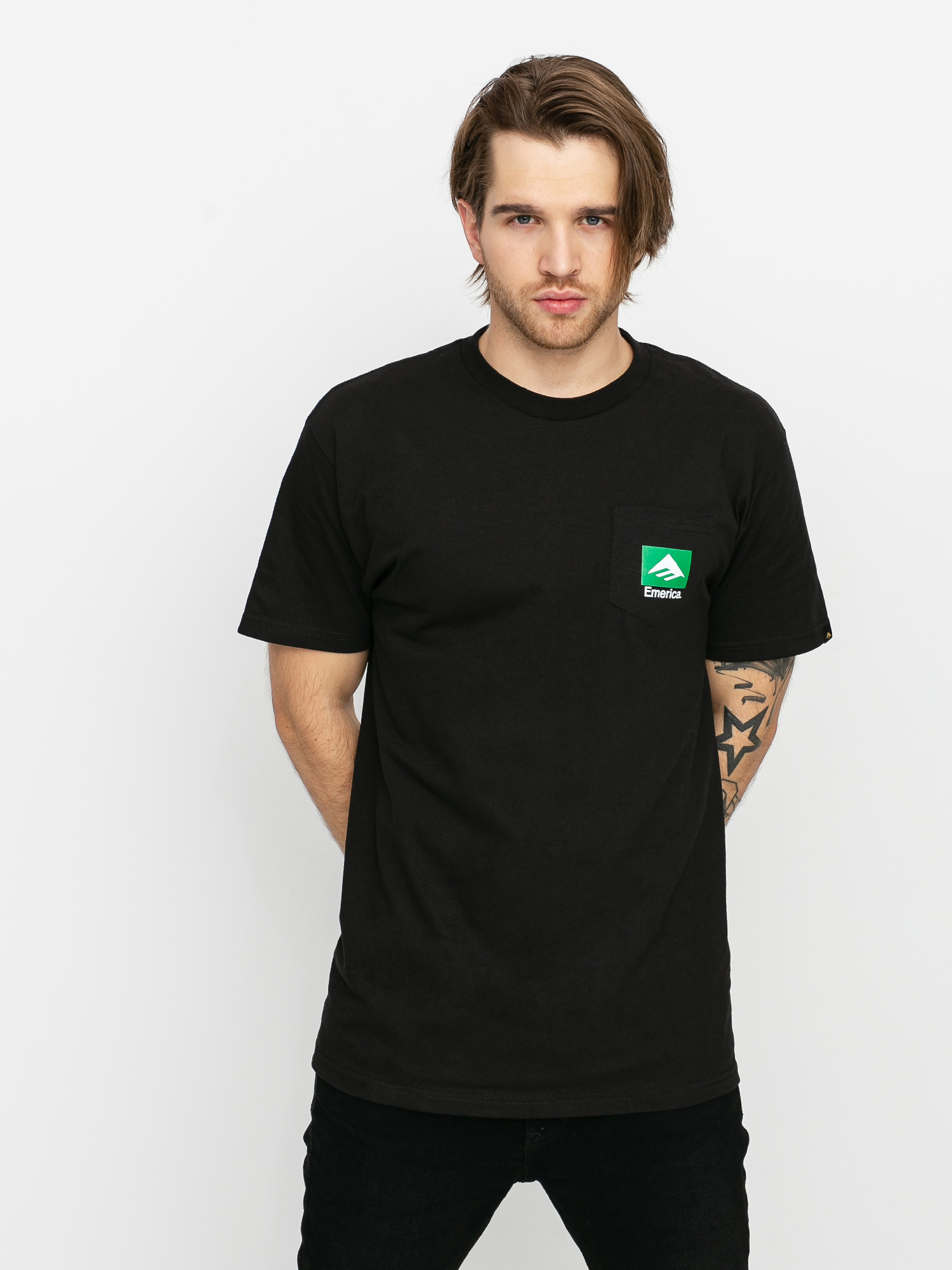 Emerica Combo Pocket T-shirt (black)