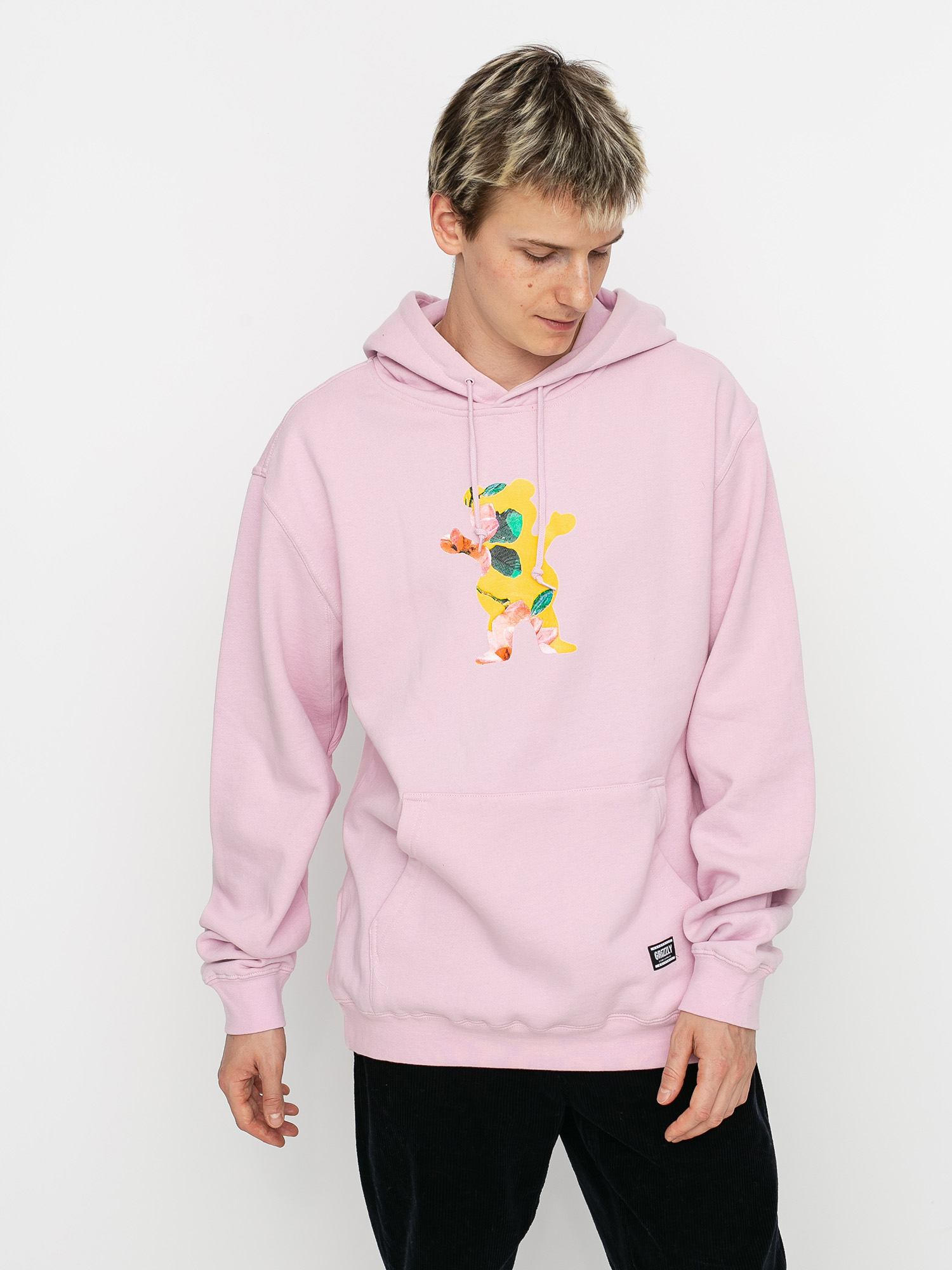 trap hoodie pink