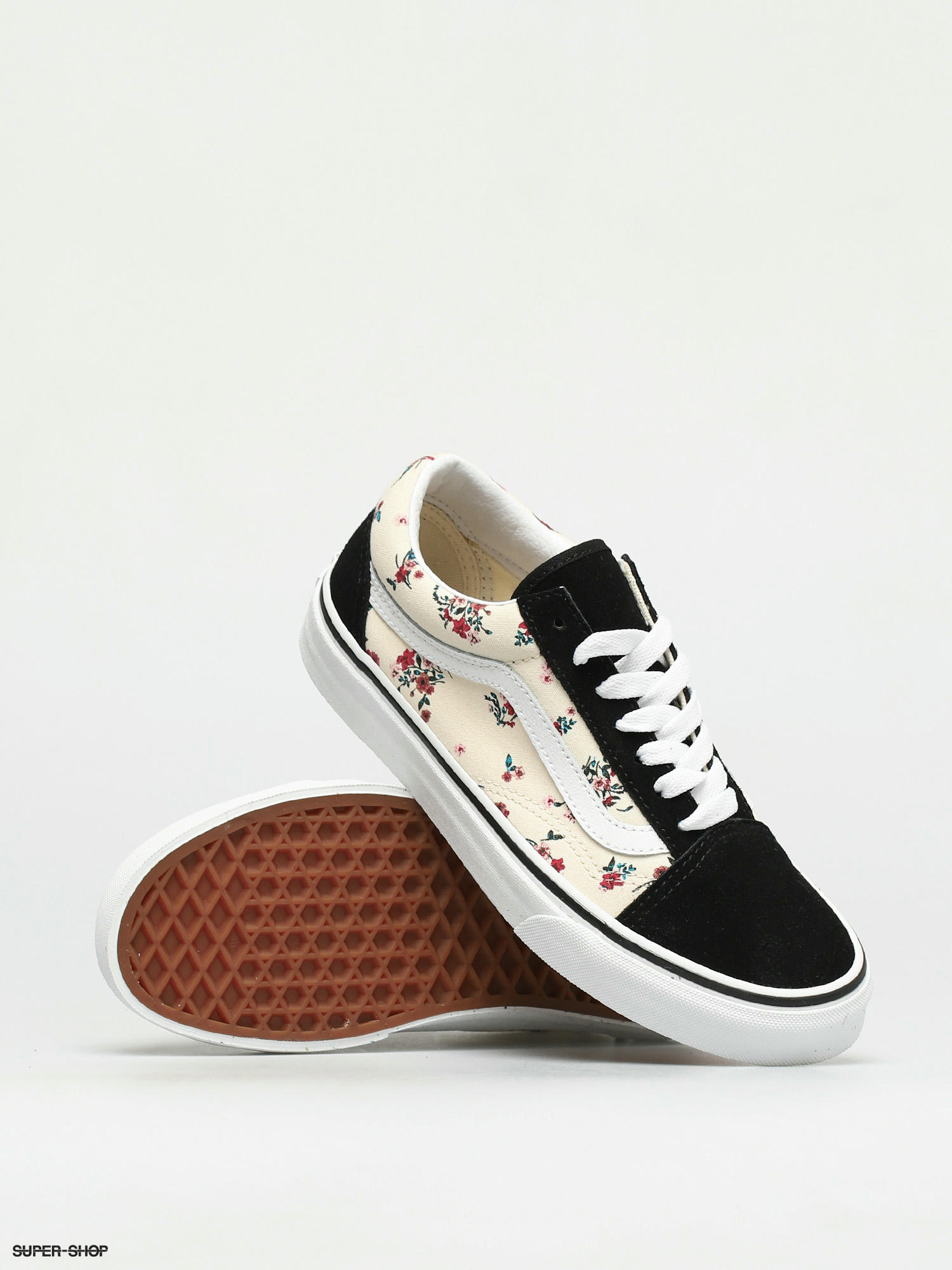 vans ditsy floral old skool womens shoes