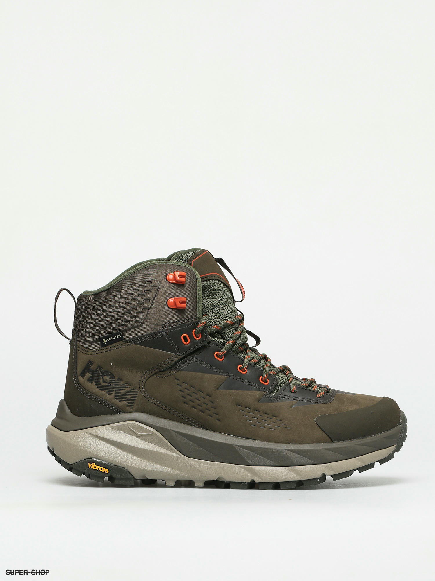 Hoka One One Kaha GTX Winter shoes black olive green