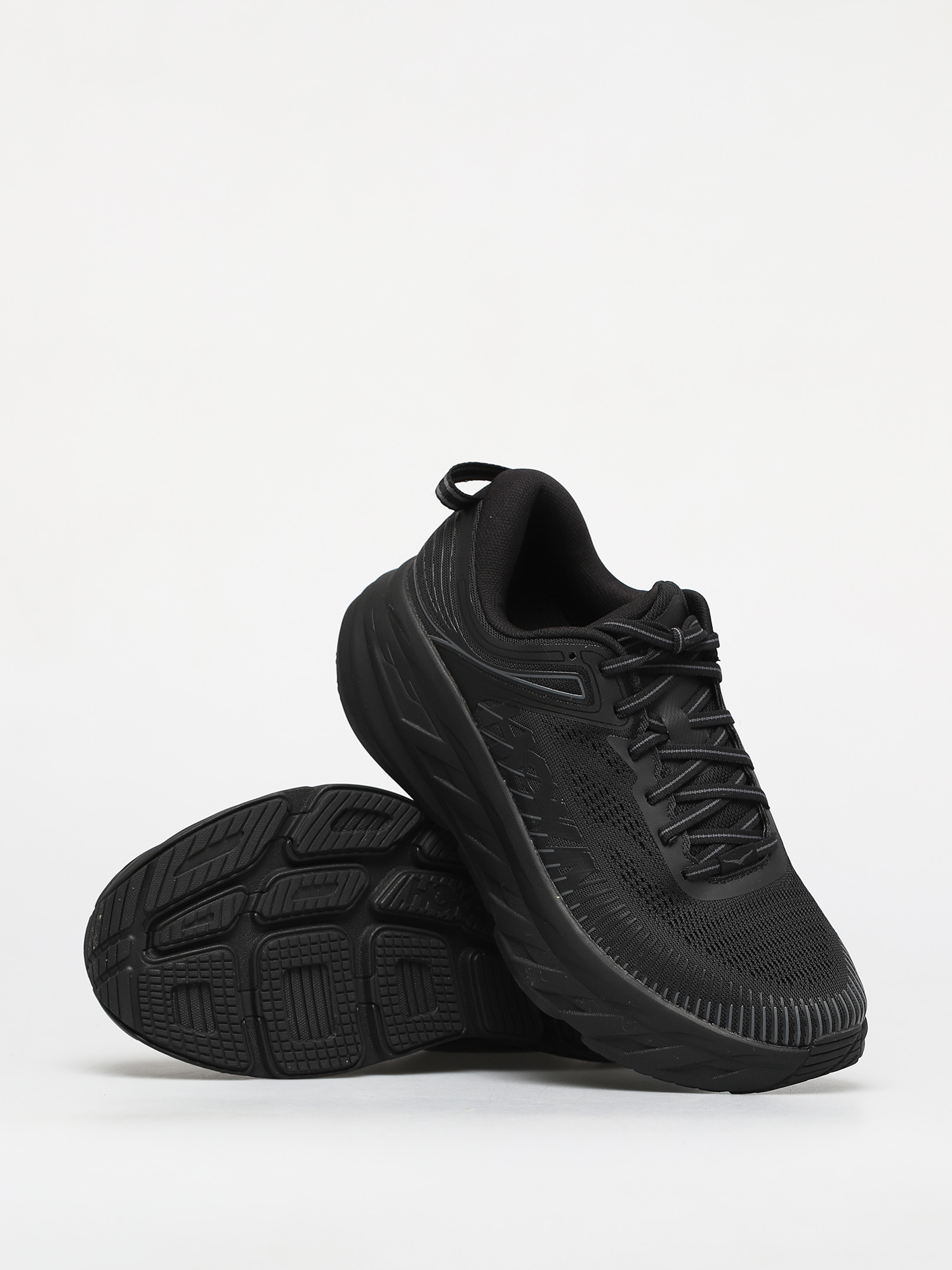 all black hoka one one