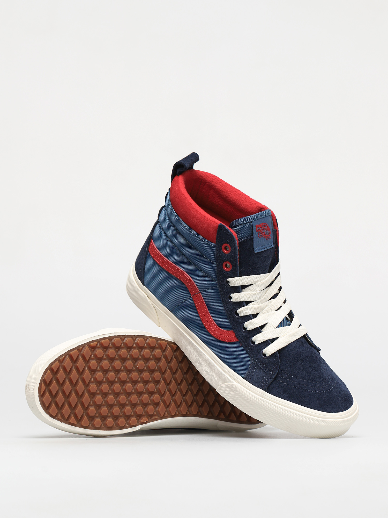 Vans Sk8 Hi Mte Shoes navy blue (navy/red)