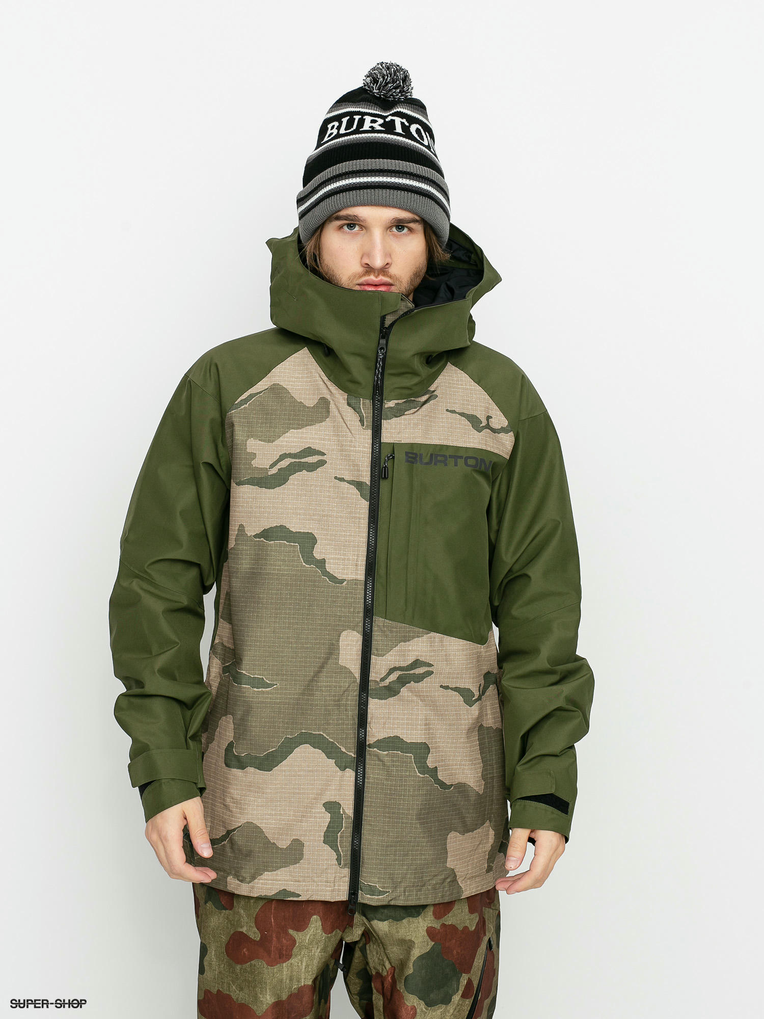 burton radial jacket camo