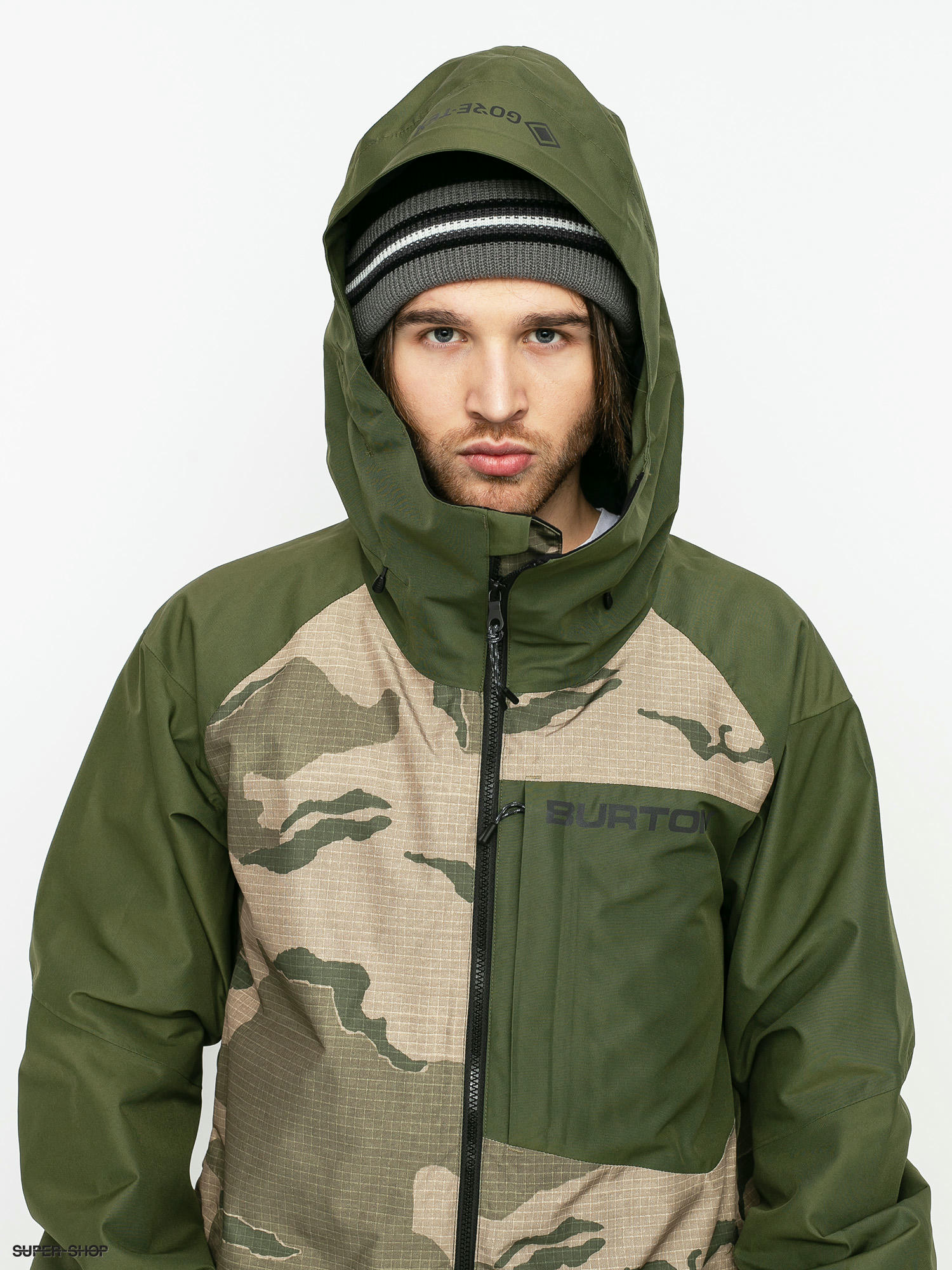 burton radial jacket camo