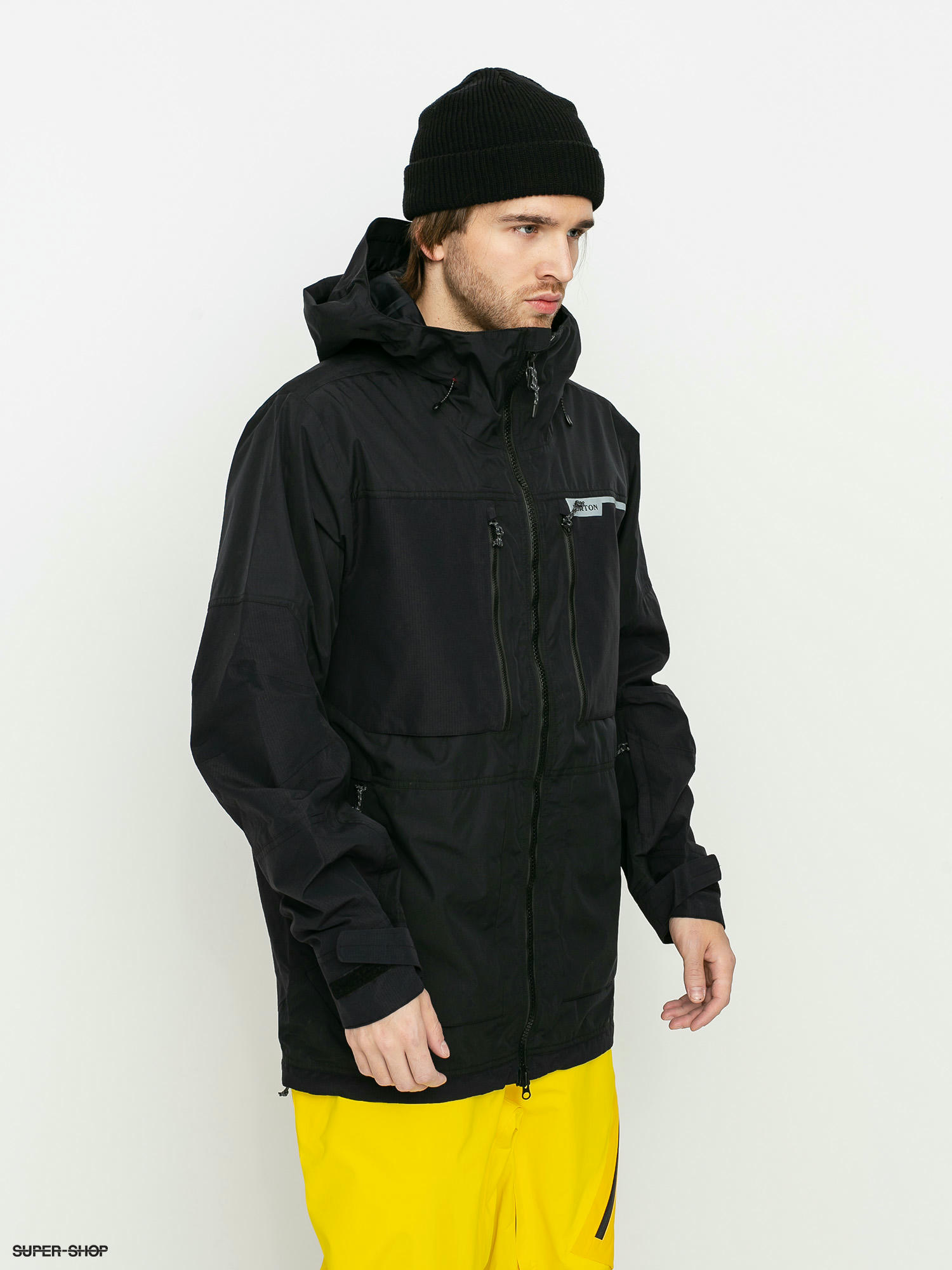 Burton FROSTNER ANORAK - Giacca da snowboard - true black/nero 