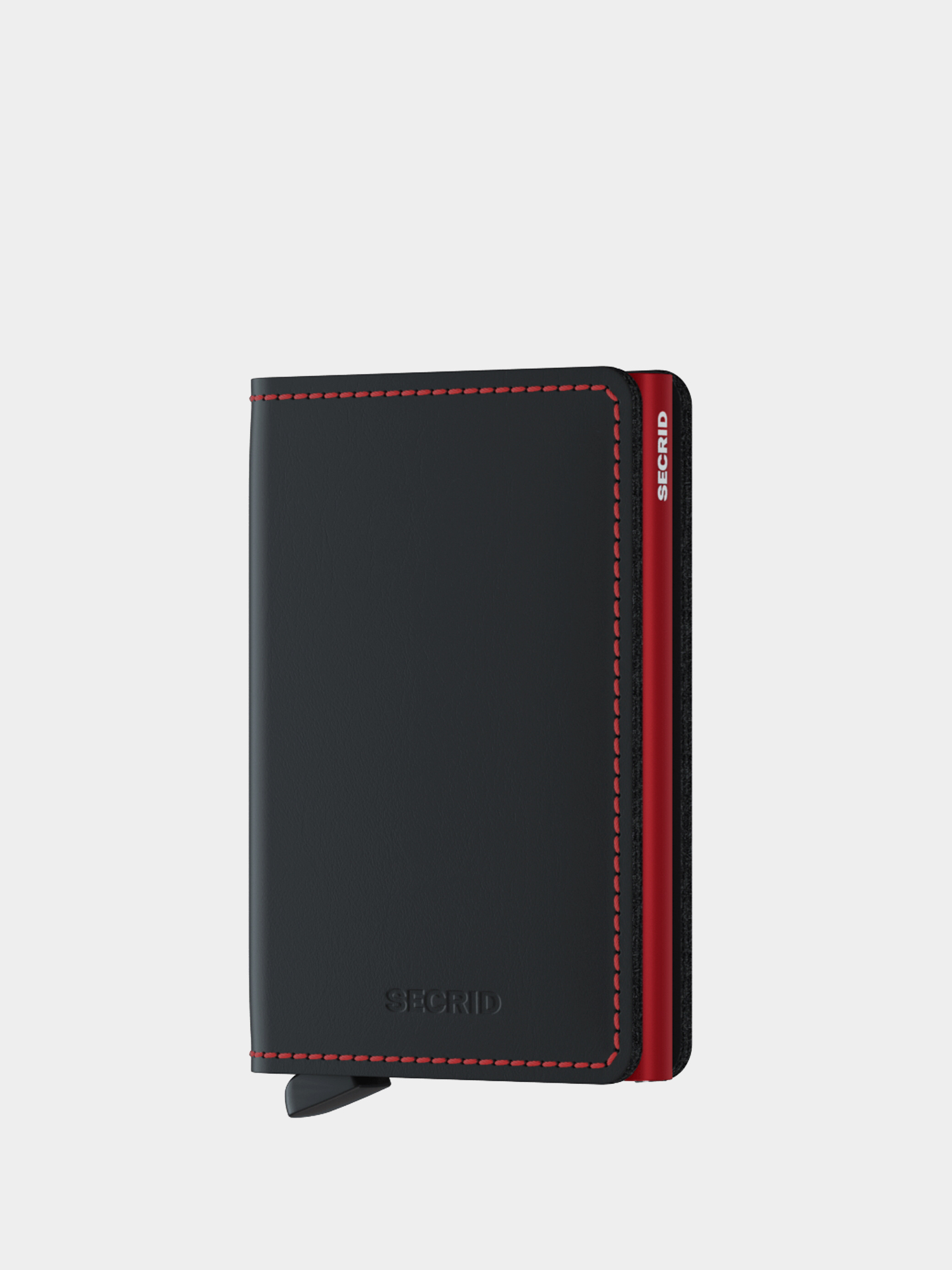 Secrid Slimwallet Geldbu00f6rse (matte black/red)