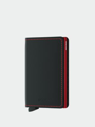 Secrid Slimwallet Wallet (matte black/red)