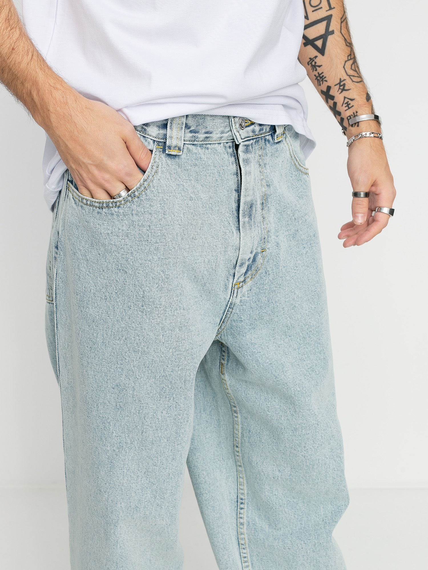 Polar Skate Big Boy Jeans Pants (light blue)