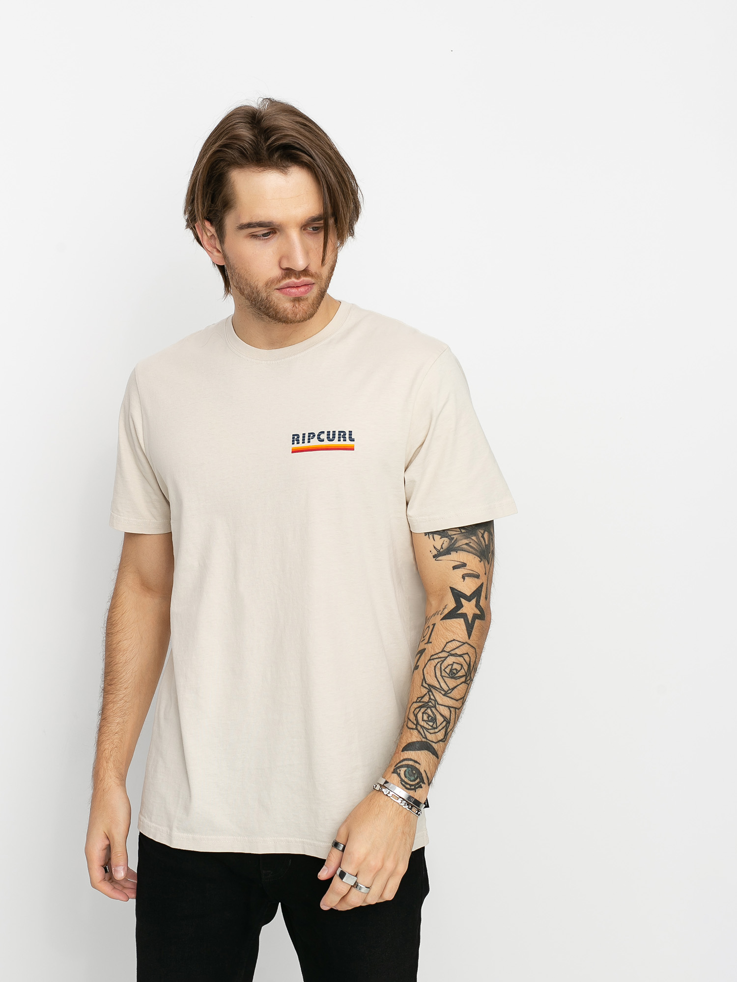 bone color t shirt