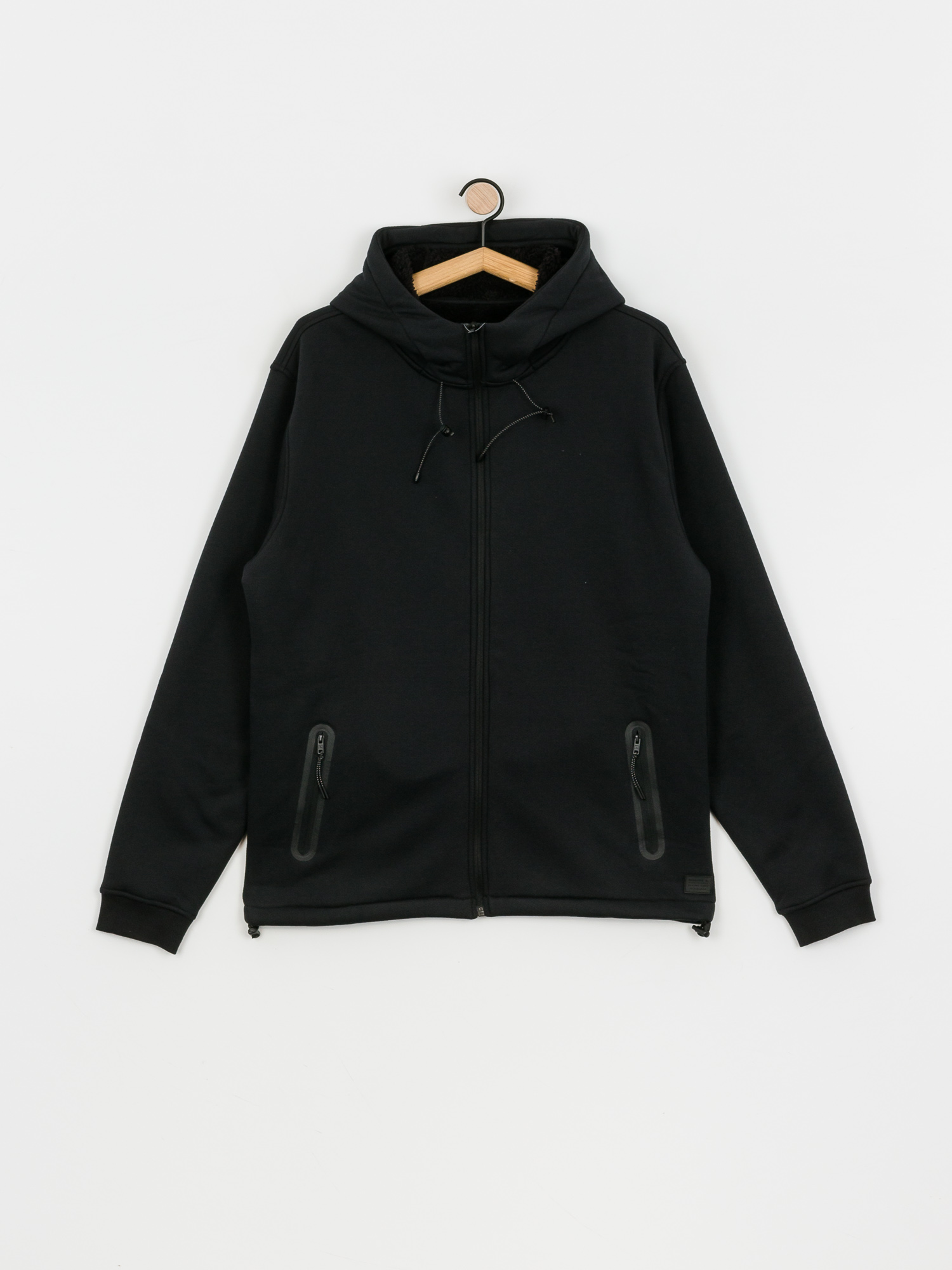 Quiksilver Kurow Sherpa ZHD Hoodie (black)