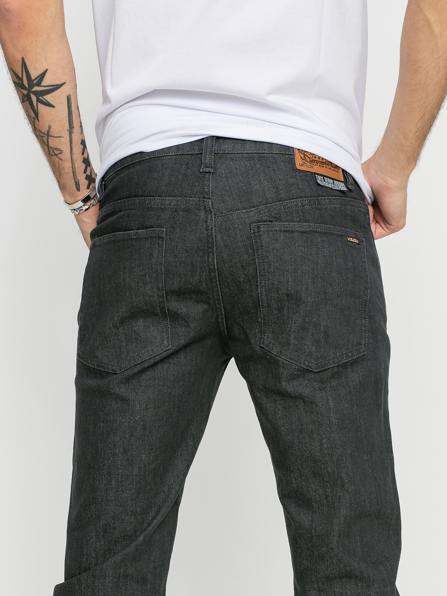 grey pants jeans