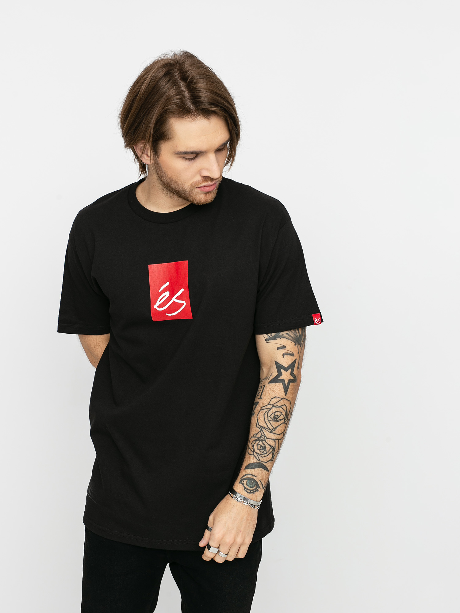 eS Main Block T shirt black black