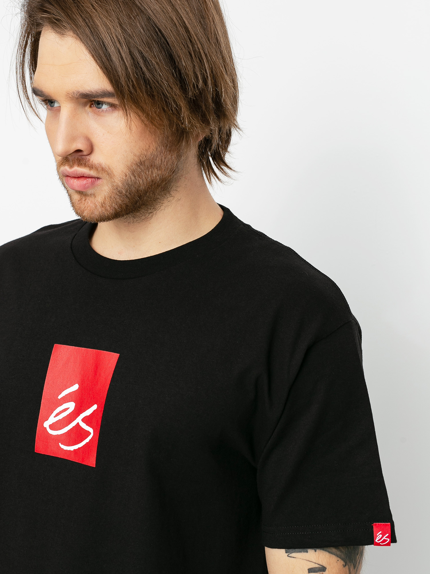 eS Main Block T shirt black black