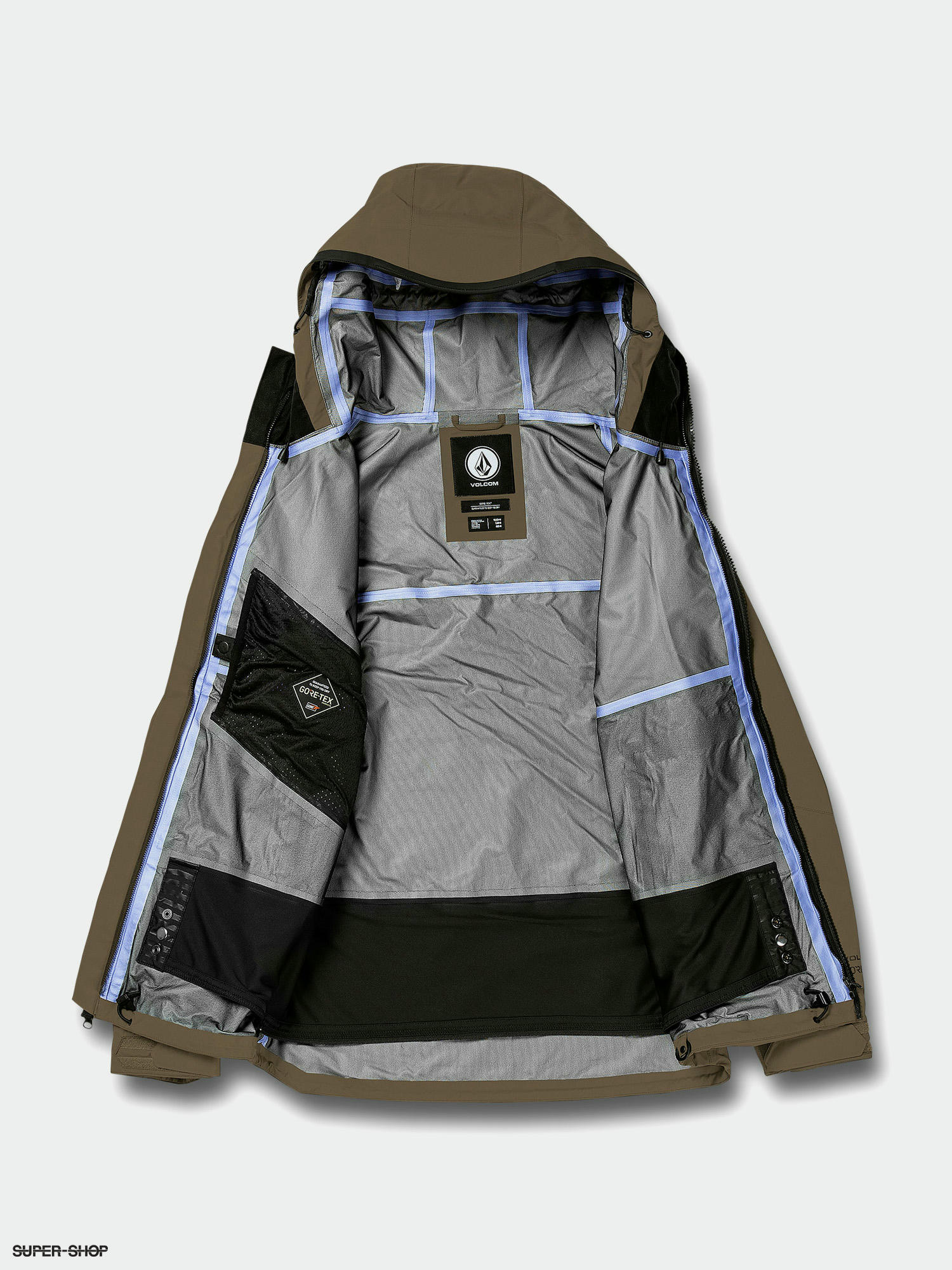 Volcom Owl 3 In 1 Gore Snowboard jacket (dark teak)