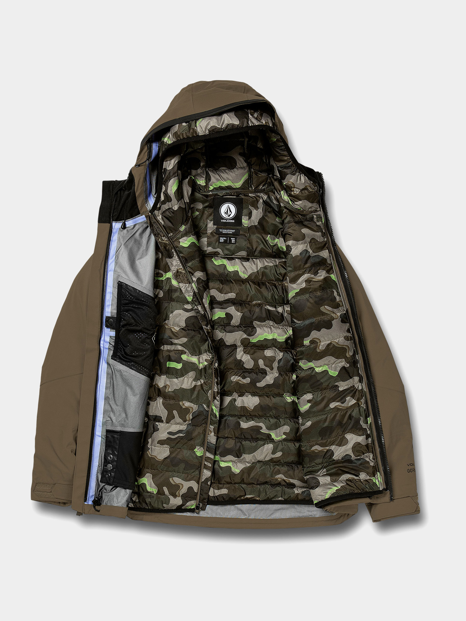 【美品】VOLCOM 3-in-1 OWL GORE-TEX JACKET Volcom Owl 3-in-1 GORE-TEX Jacket - Men's - Clothing