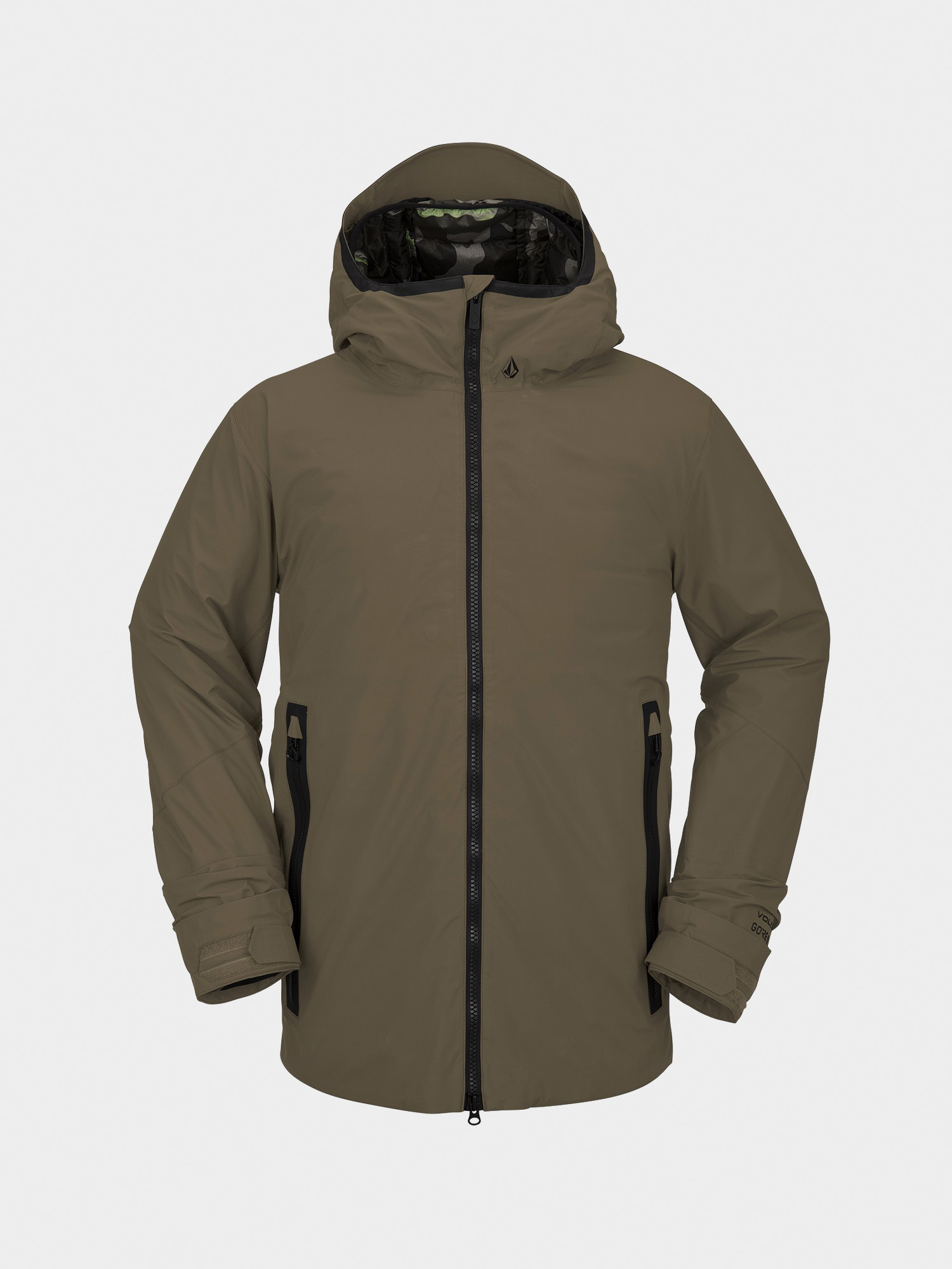 Mens Volcom Owl 3 In 1 Gore Snowboard jacket (dark teak)