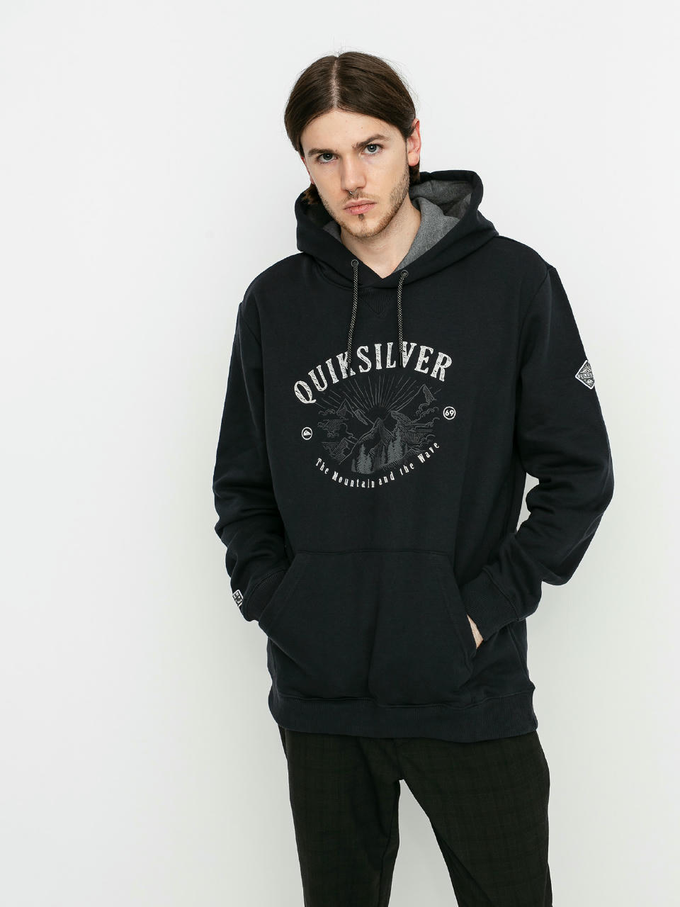 Quiksilver Big Logo Snow HD Active sweatshirt (true black)