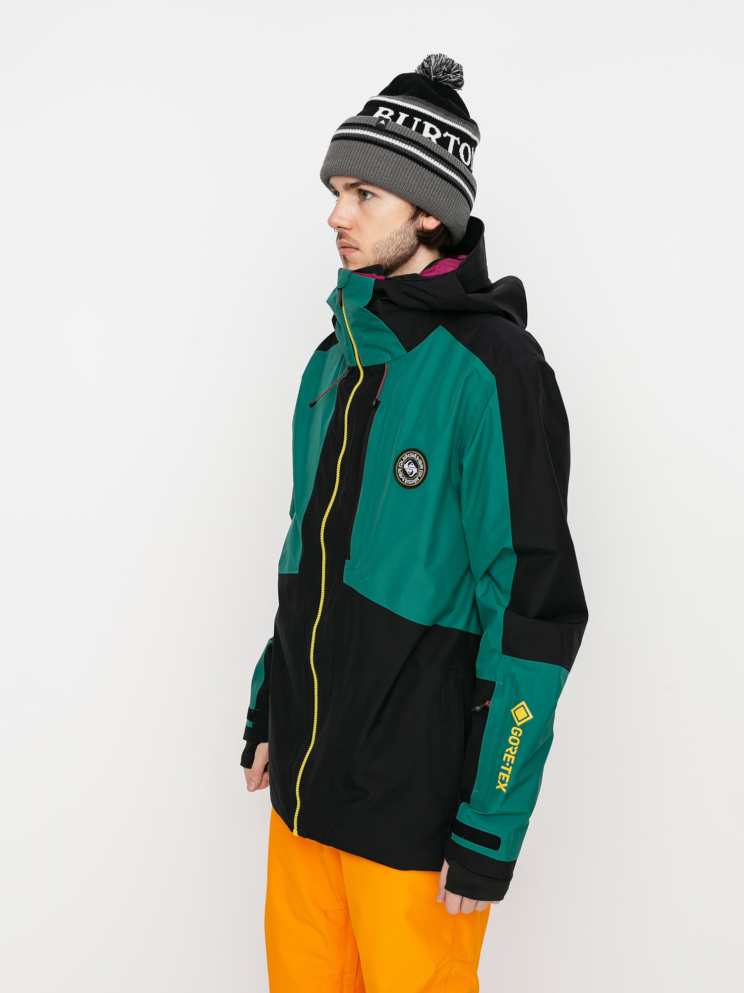 Mens Quiksilver Forever 2L Capsule Gore-Tex Snowboard jacket (antique green)