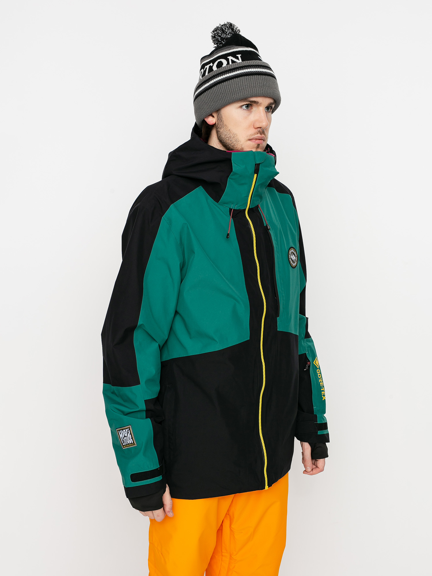 Mens Quiksilver Forever 2L Capsule Gore-Tex Snowboard jacket (antique green)