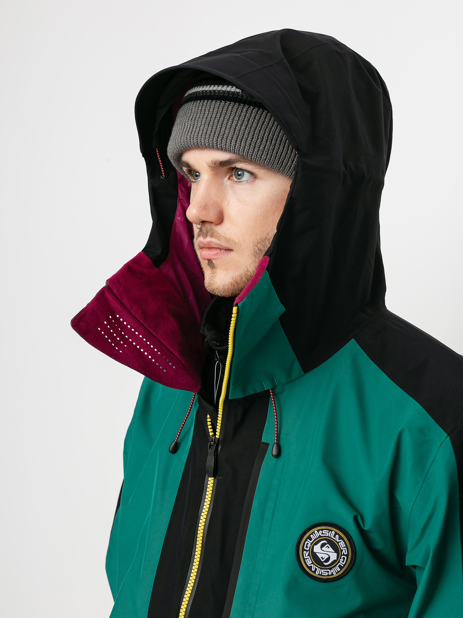 Mens Quiksilver Forever 2L Capsule Gore-Tex Snowboard jacket (antique green)