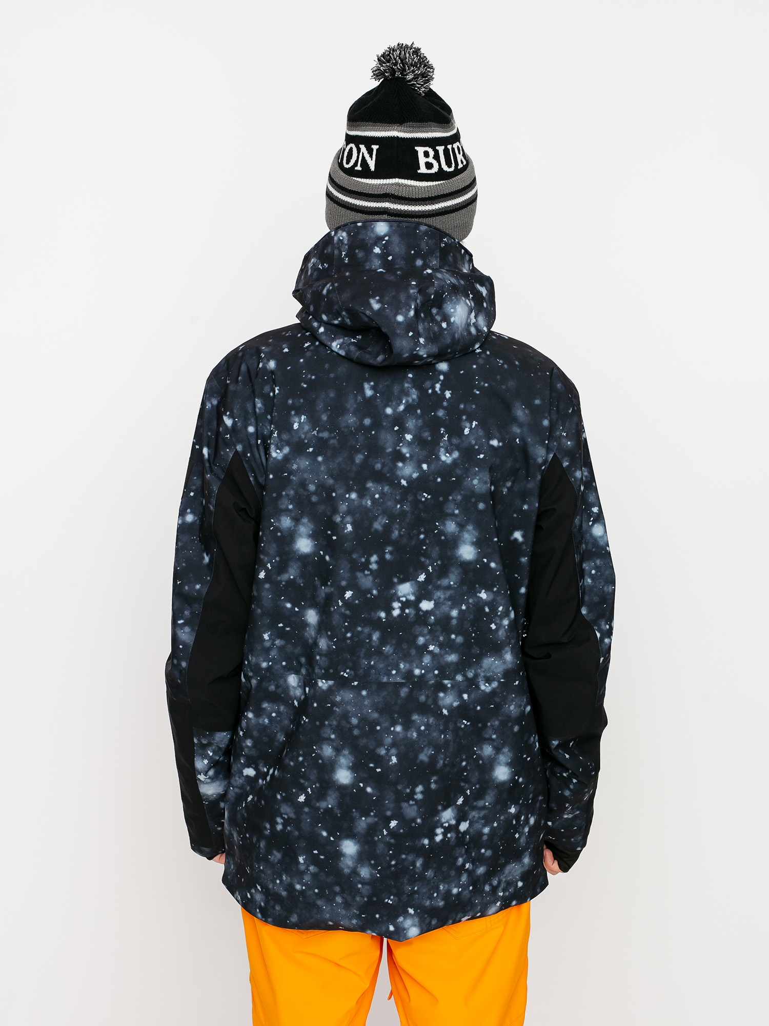 Herren Quiksilver Forever 2L Gore-Tex Snowboardjacke (true black woolflakes)