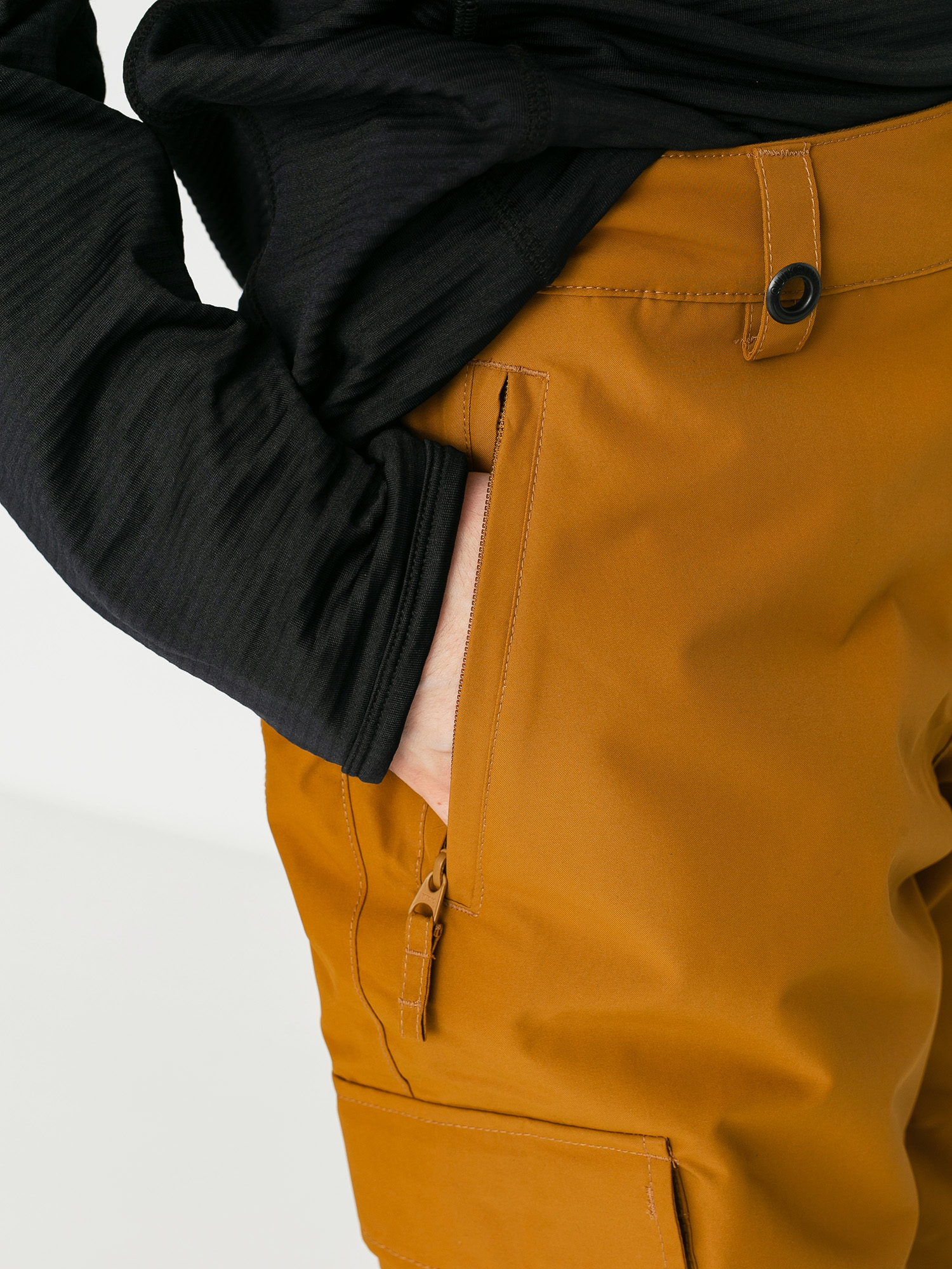 Mens Quiksilver Porter Snowboard pants (bronze brown)