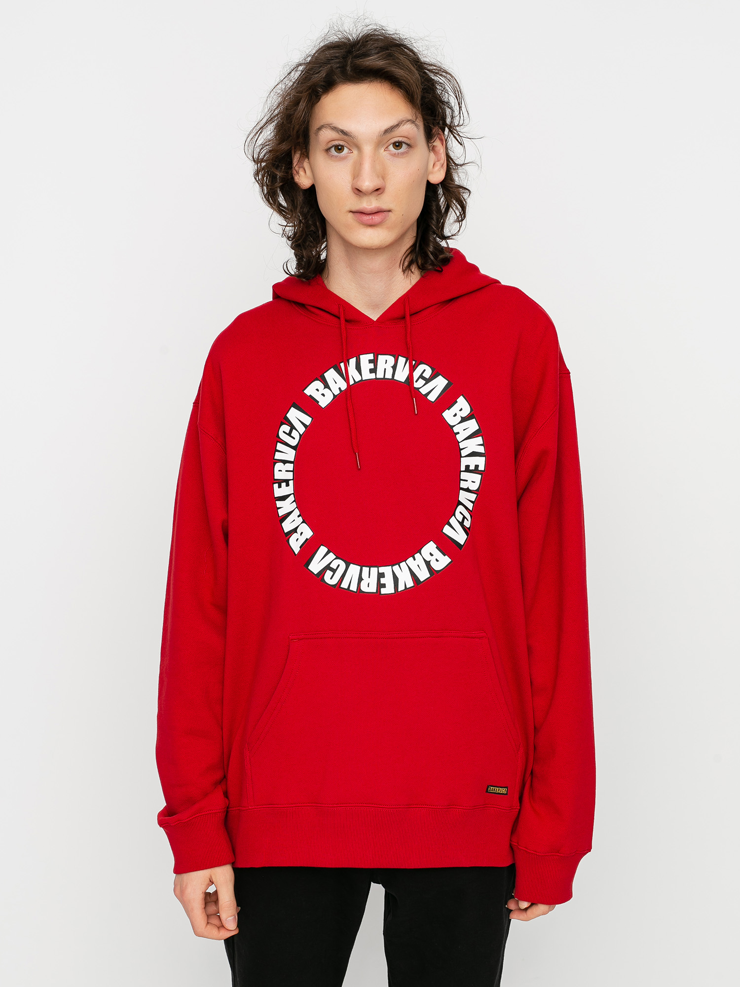 RVCA X Baker HD Hoodie (bright red)
