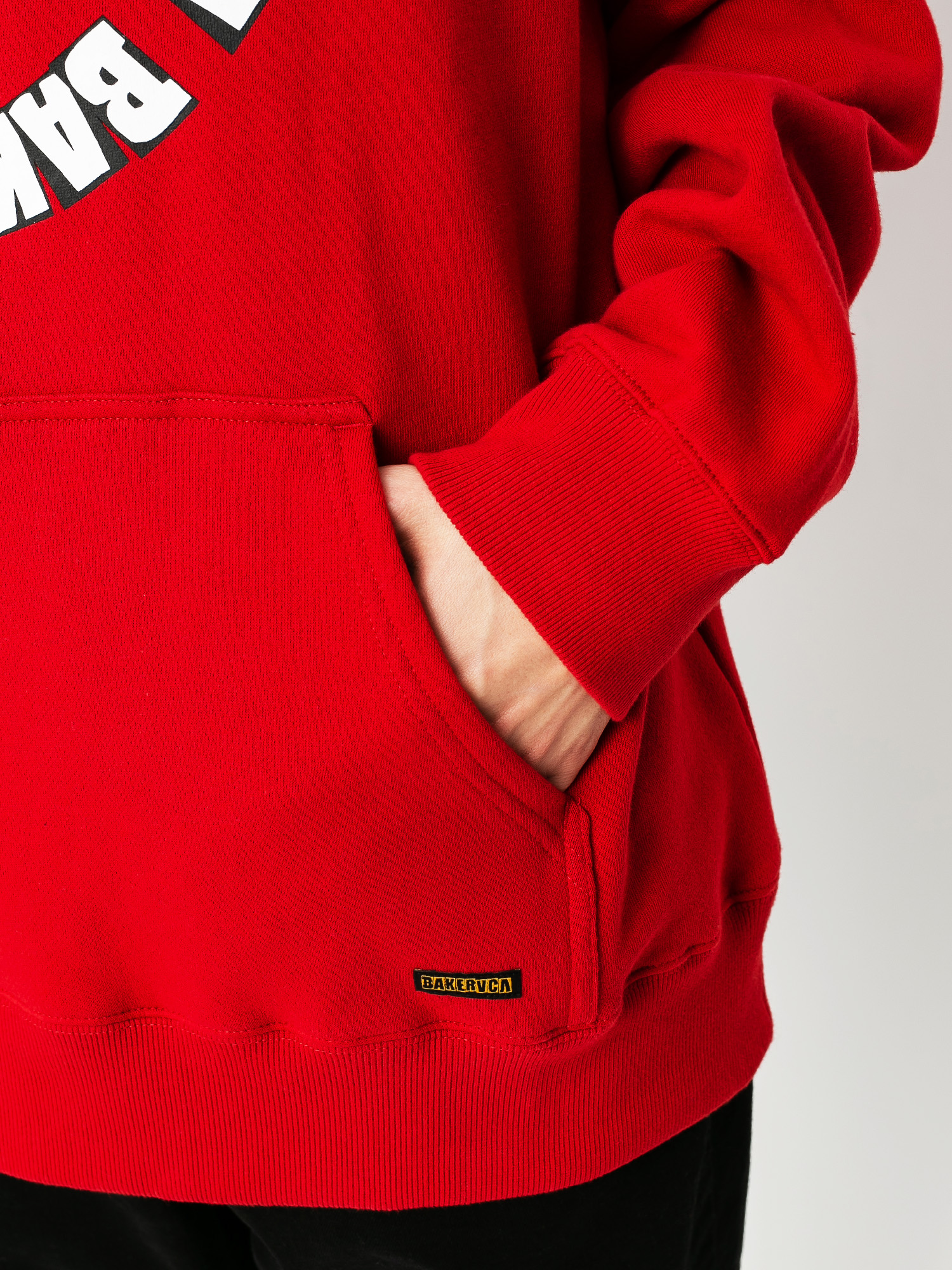 RVCA X Baker HD Hoodie (bright red)