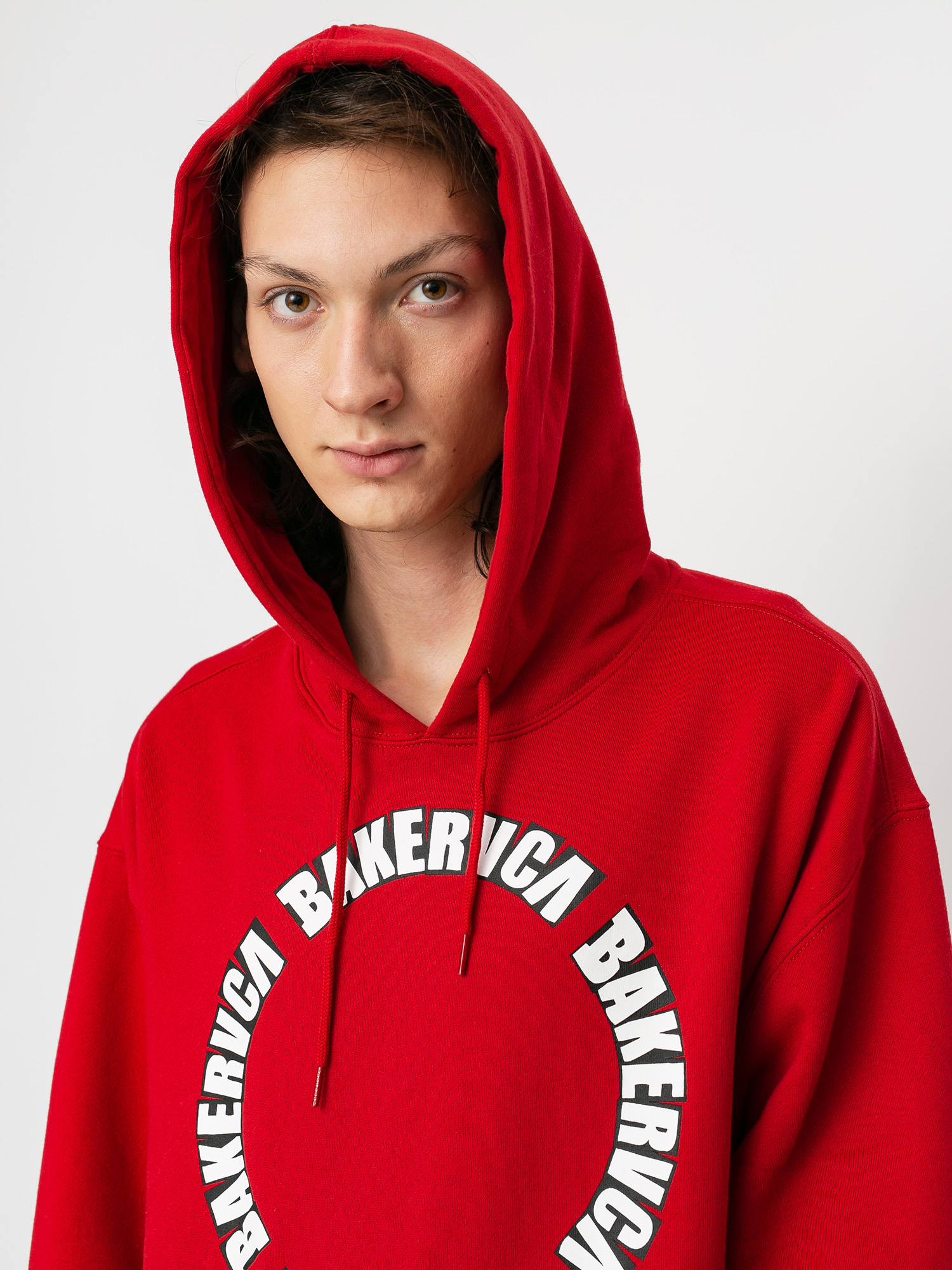 RVCA X Baker HD Hoodie (bright red)