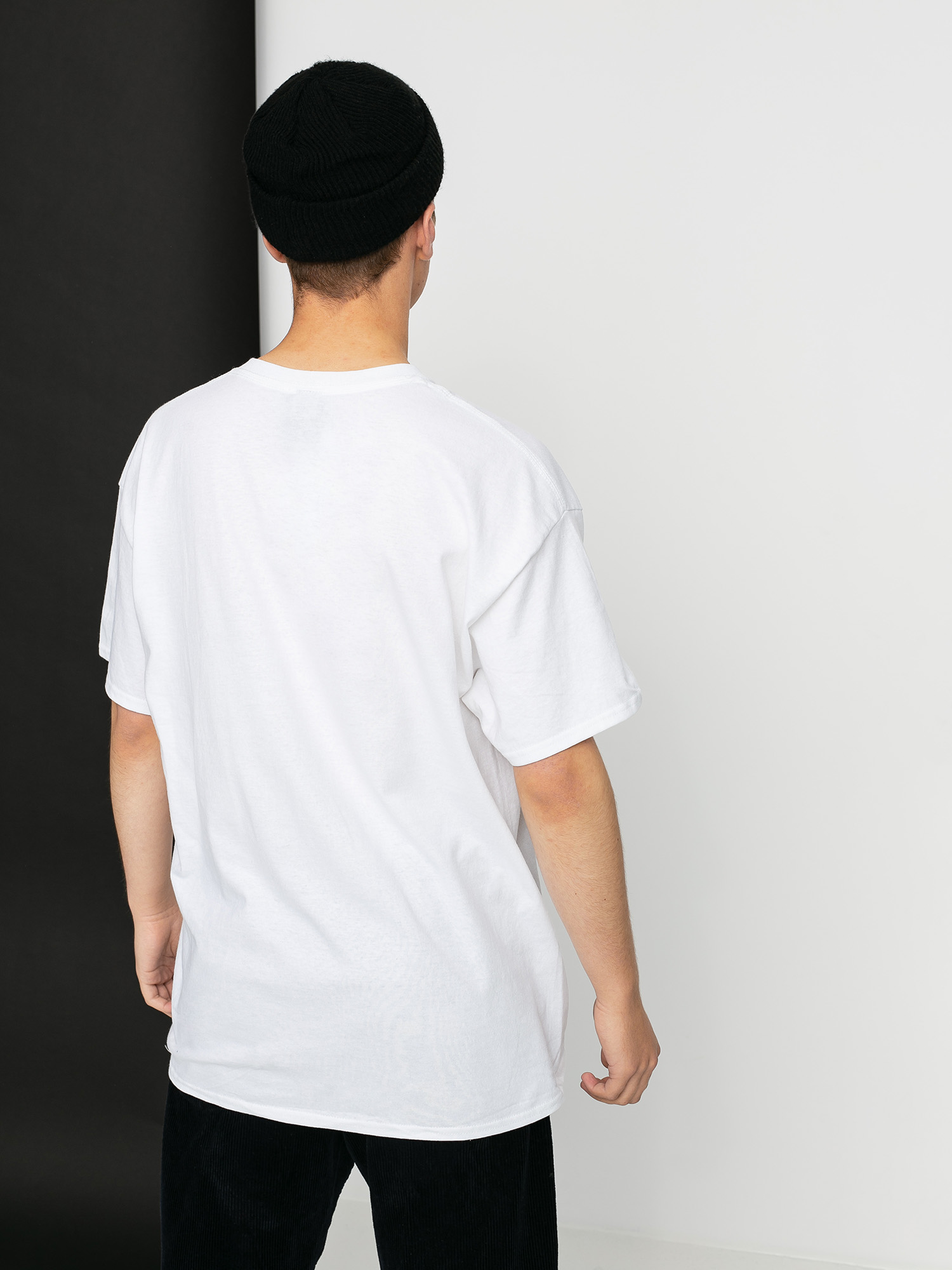 Thrasher T-Shirt Flame Logo (white)