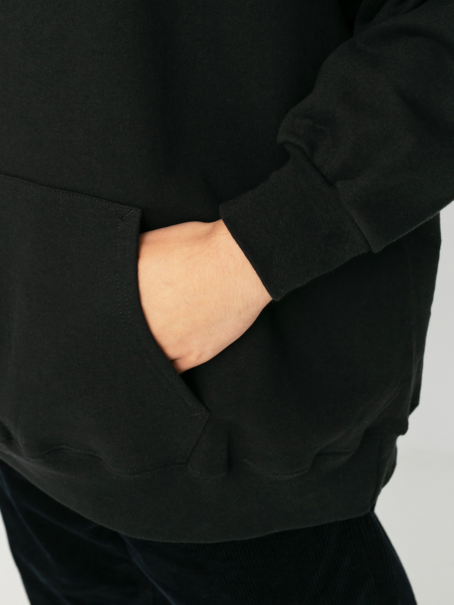 Thrasher Hoodie Flame HD (black)