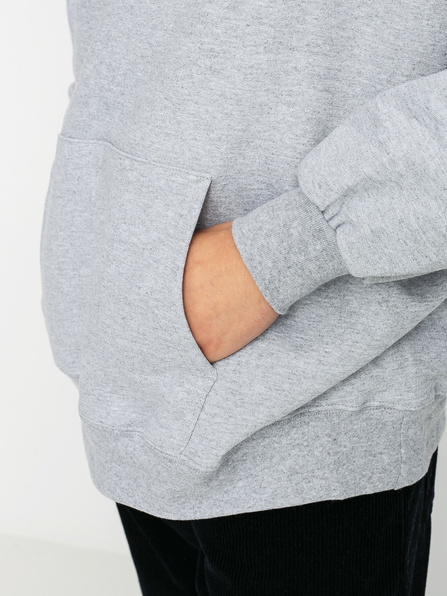 Thrasher Hoodie Flame HD (grey)