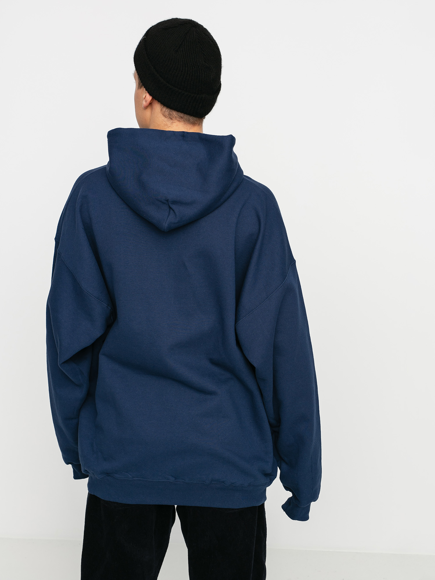 Thrasher Hoodie Flame HD (navy)