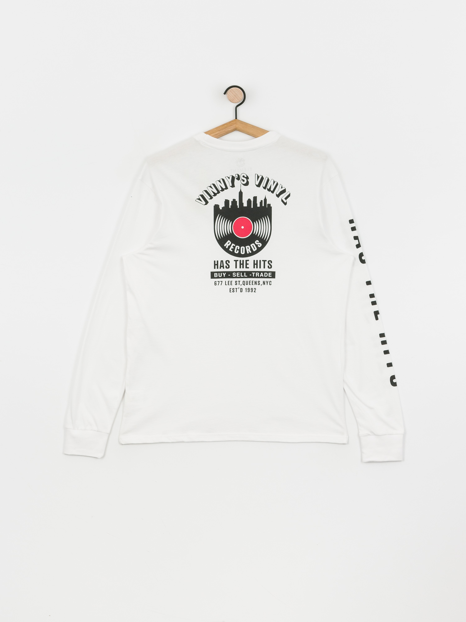 Element Vinnys Longsleeve (optic white)