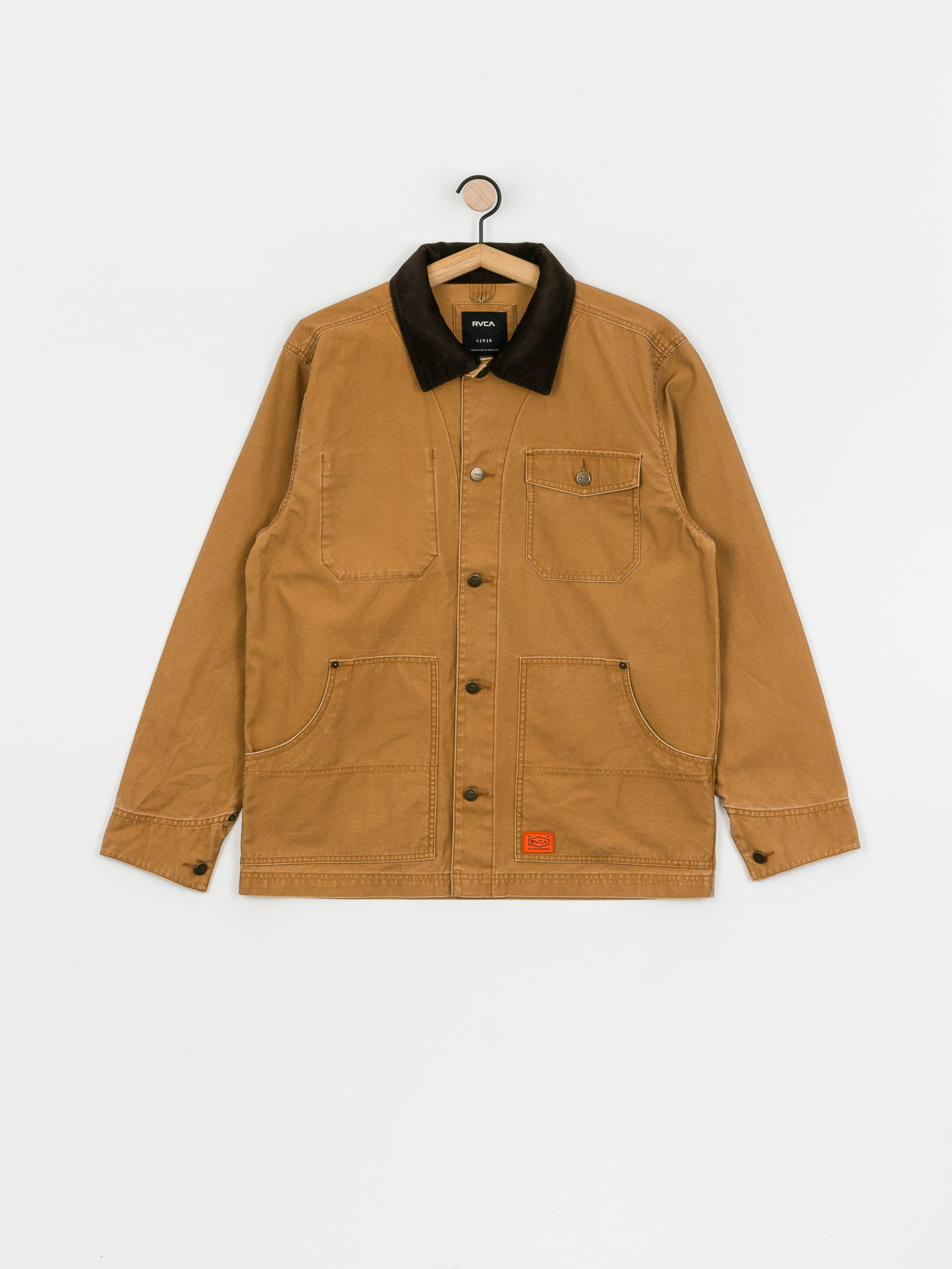 RVCA Chainmail Chore Jacket (camel)