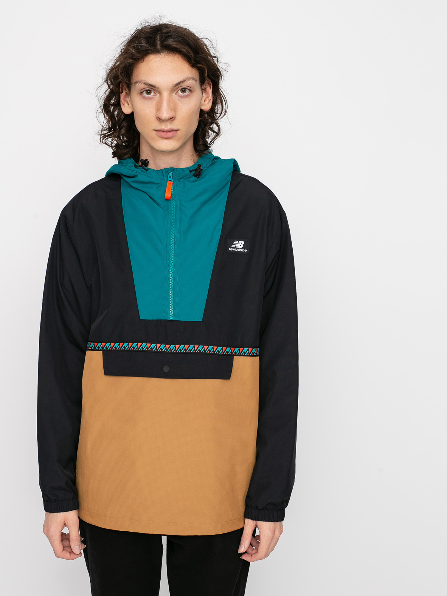 New Balance Terrain Anorak Jacket - multicolor (brown)