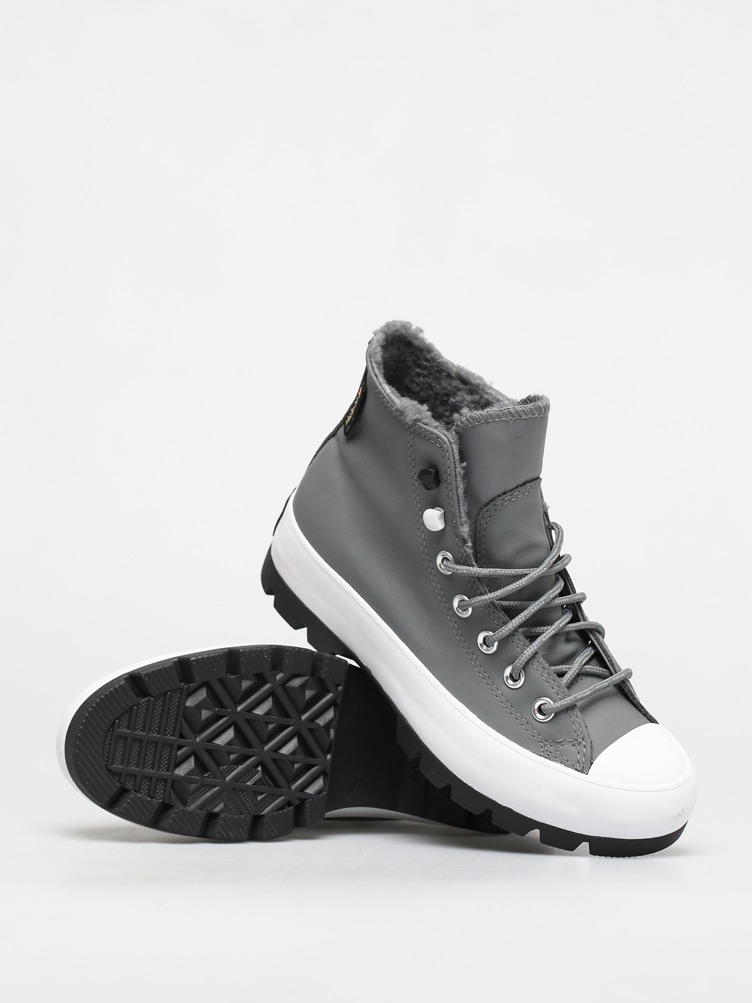 Converse Chuck Taylor All Star Lugged Winter Shoes Wmn (limestone grey/black/white)