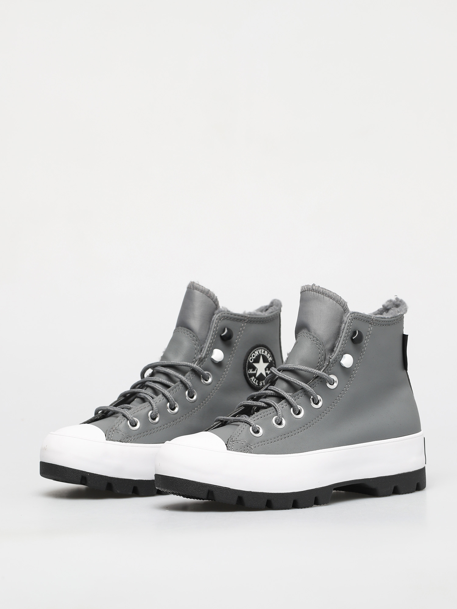 grey lugged converse