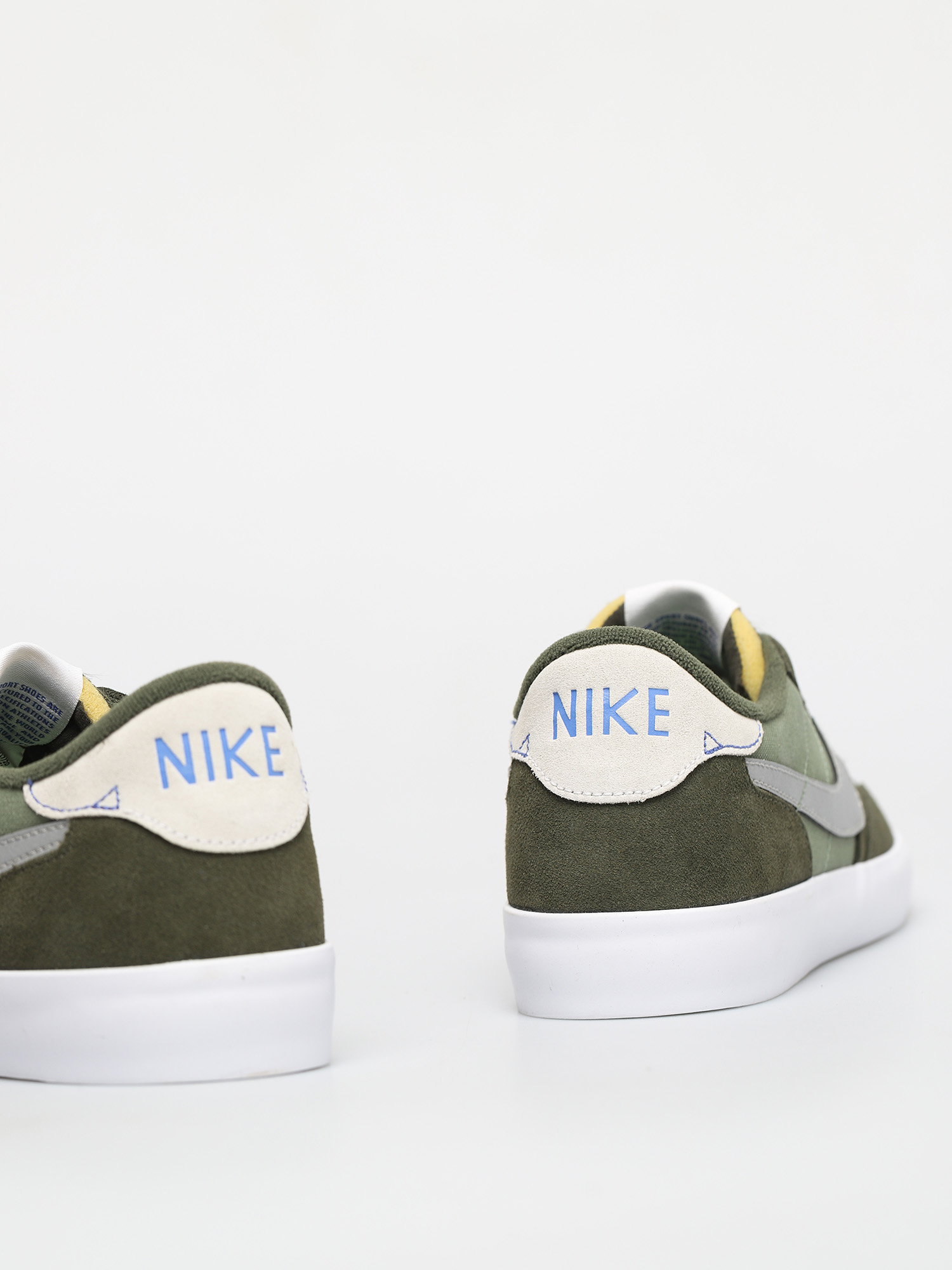 Nike SB Heritage Vulc Prm Shoes (cargo khaki/medium grey spiral sage)