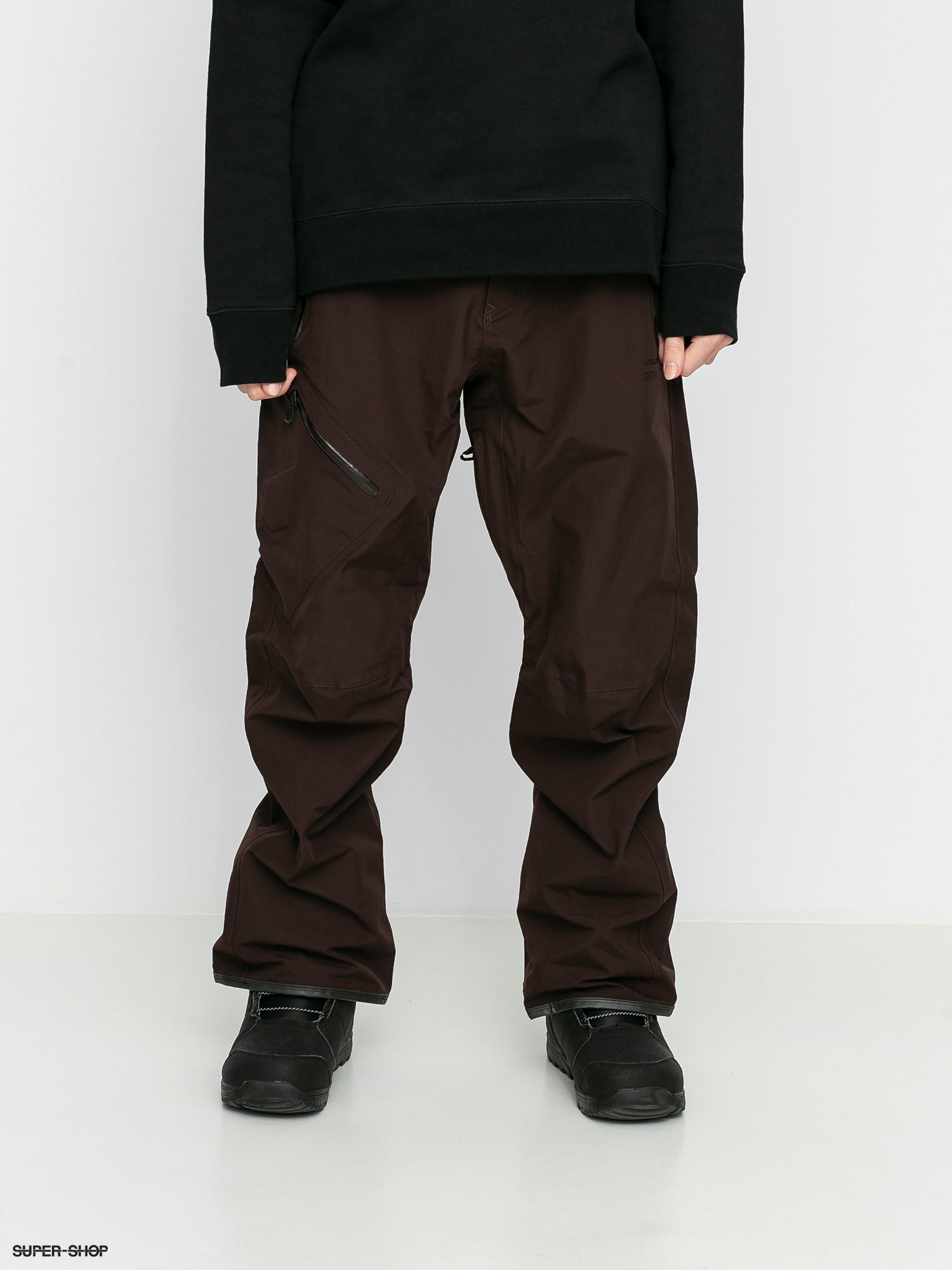 Volcom L Gore Tex Snowboard pants (black red)