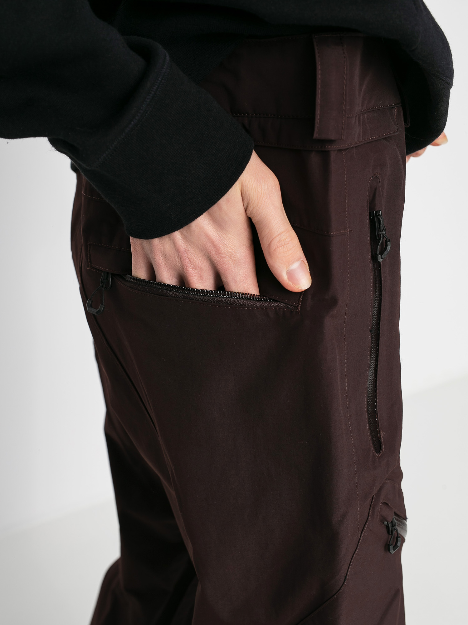 Volcom L Gore Tex Snowboard pants - black (black red) Volcom L Gore Tex Snowboard pants - black (black red)