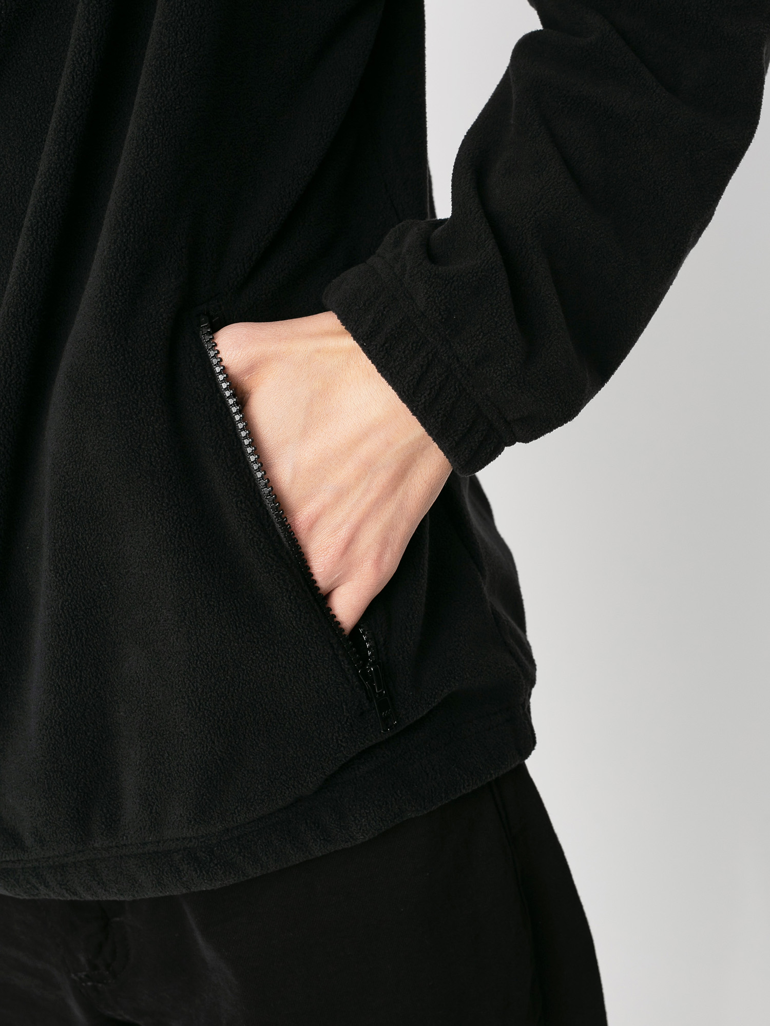 nike anorak jacket black