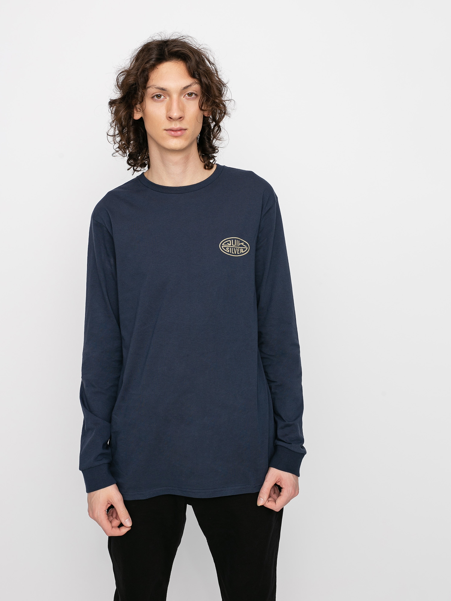 Quiksilver Longsleeve Tee Palm Wav (black)