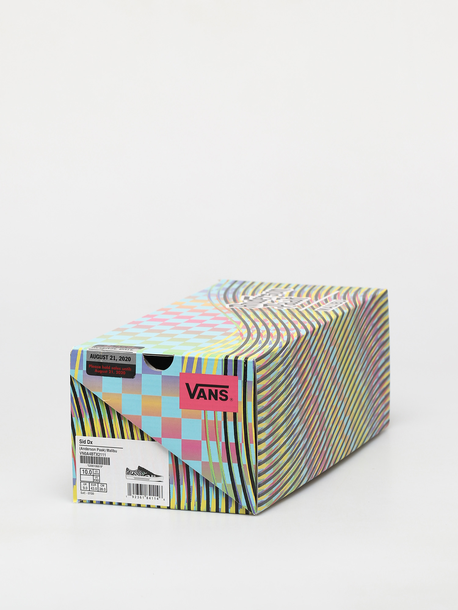 Vans x Anderson Paak Sid Dx Shoes (zebra/black/white)