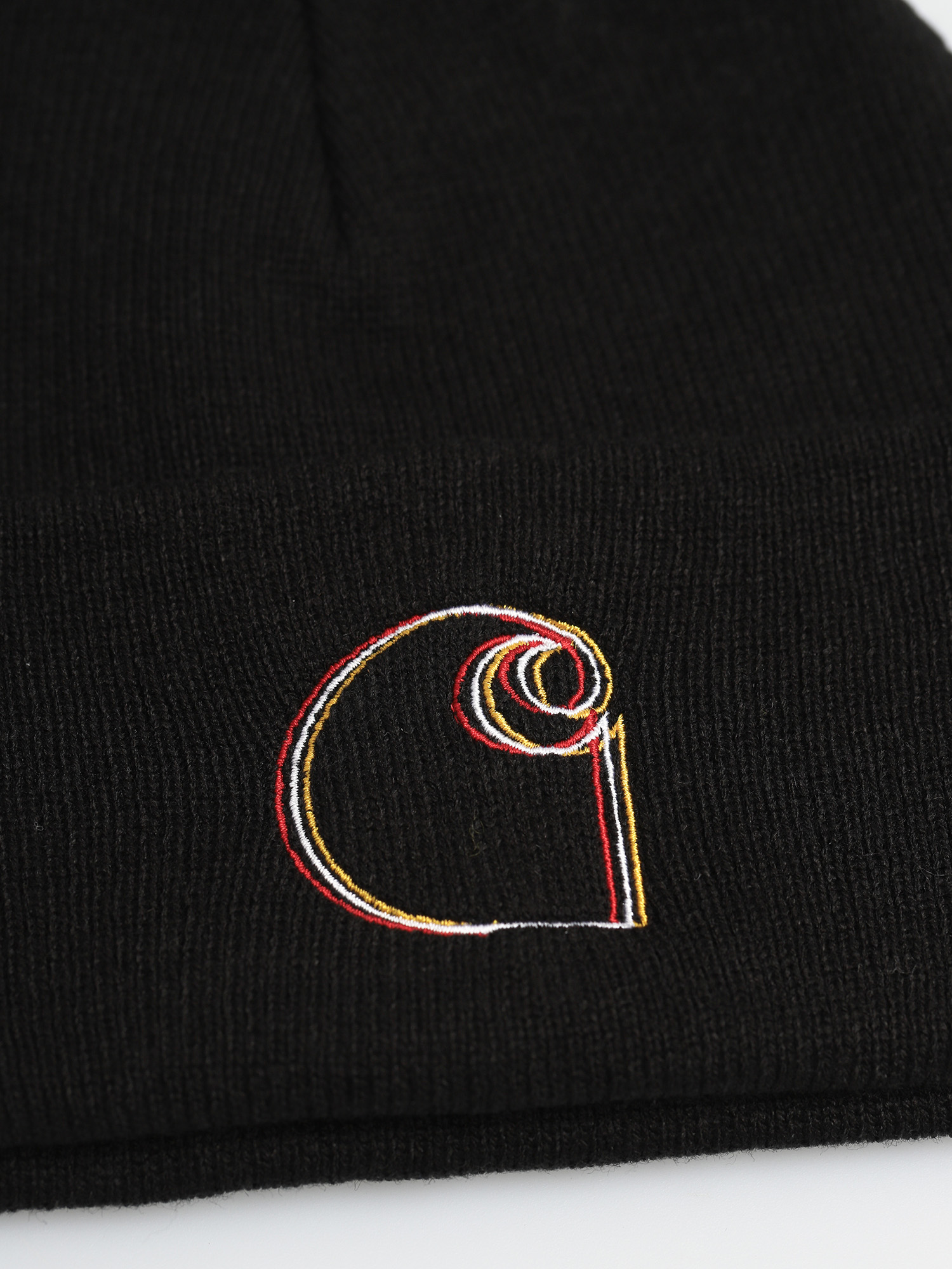 carhartt wip commission logo beanie