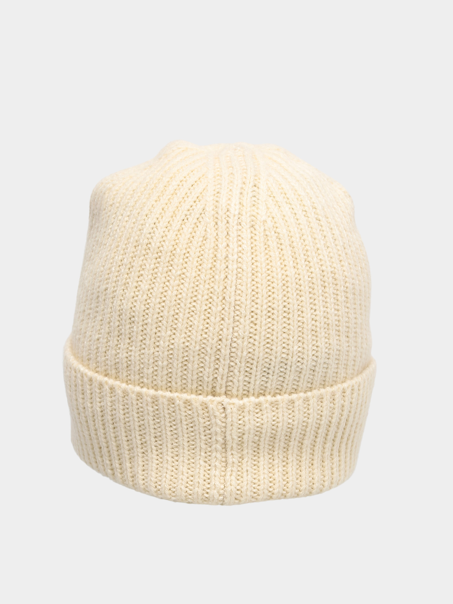 The North Face TNF Logo Box Beanie (bleached sand)