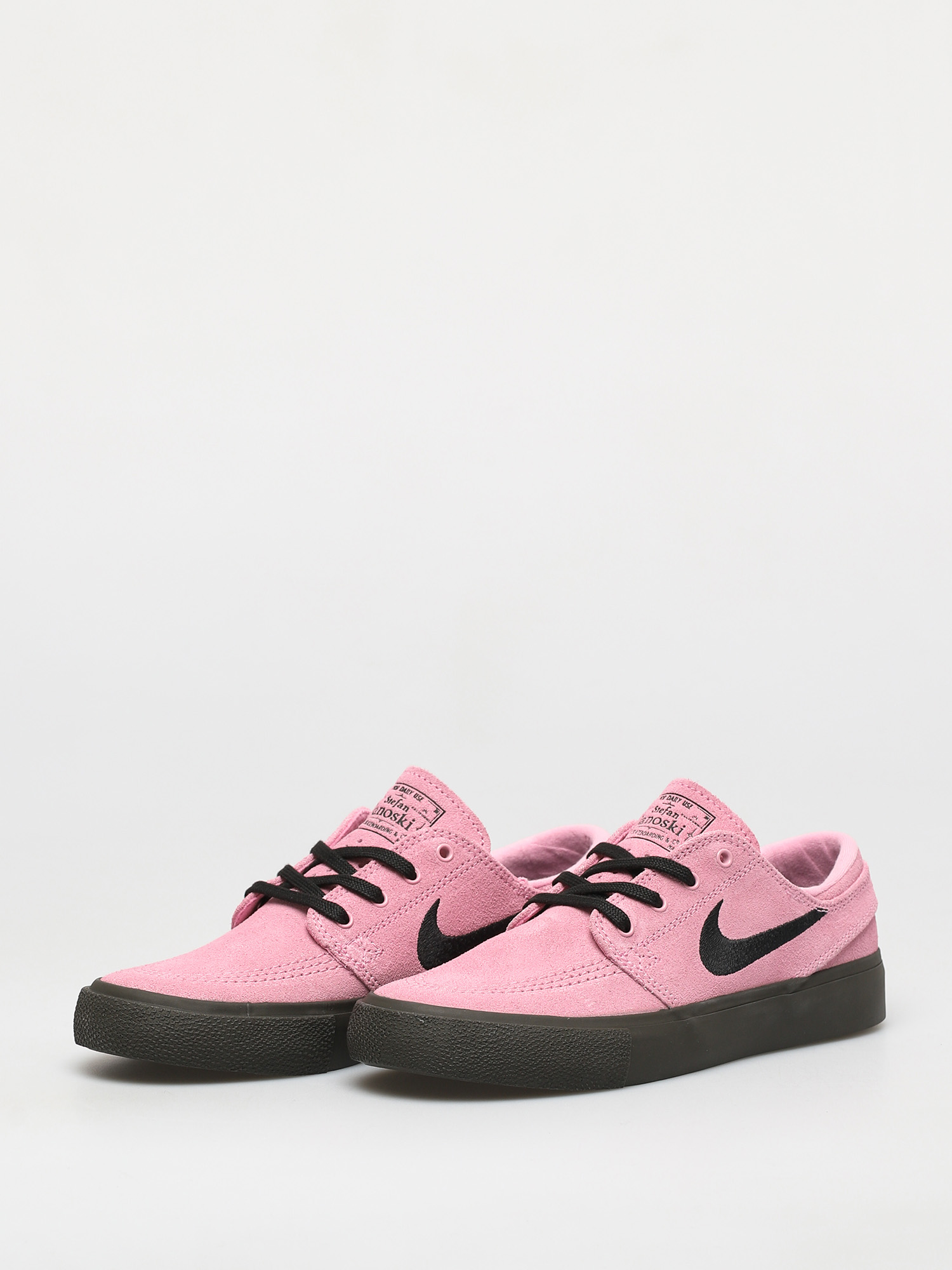 Nike SB Zoom Janoski Rm Shoes (pink rise/black pink rise newsprint)
