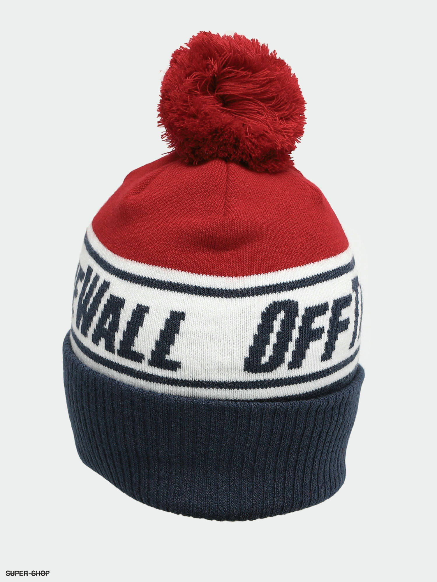 vans off the wall pom beanie