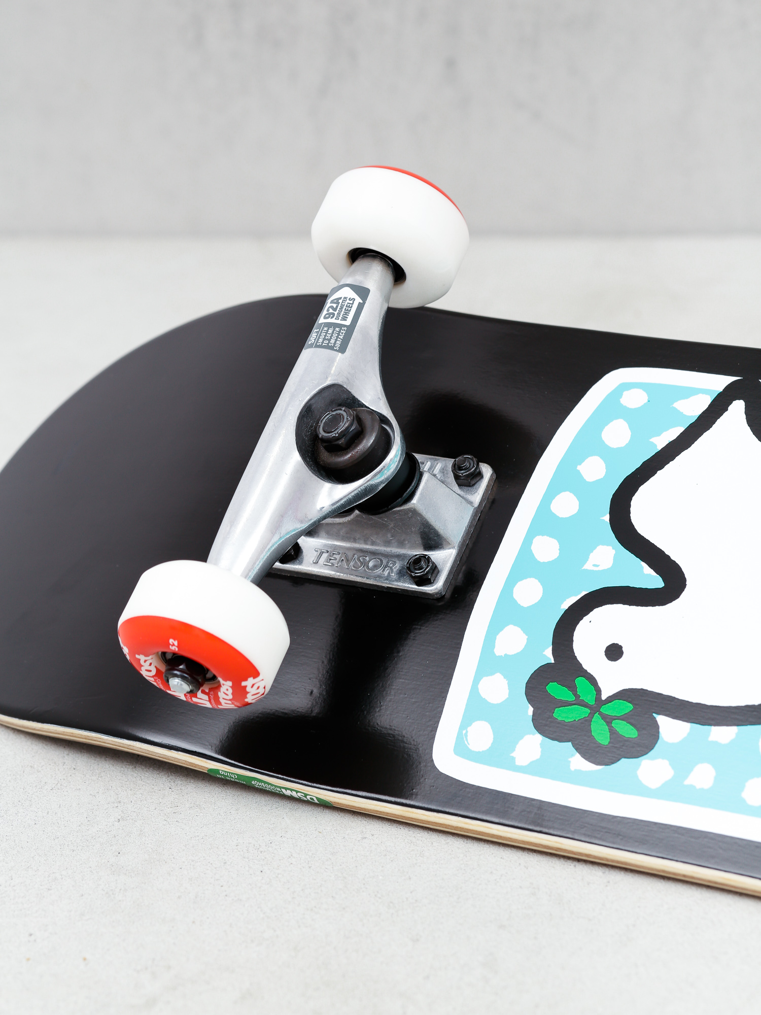 Almost Sky Brown Double Doves Skateboard (black)