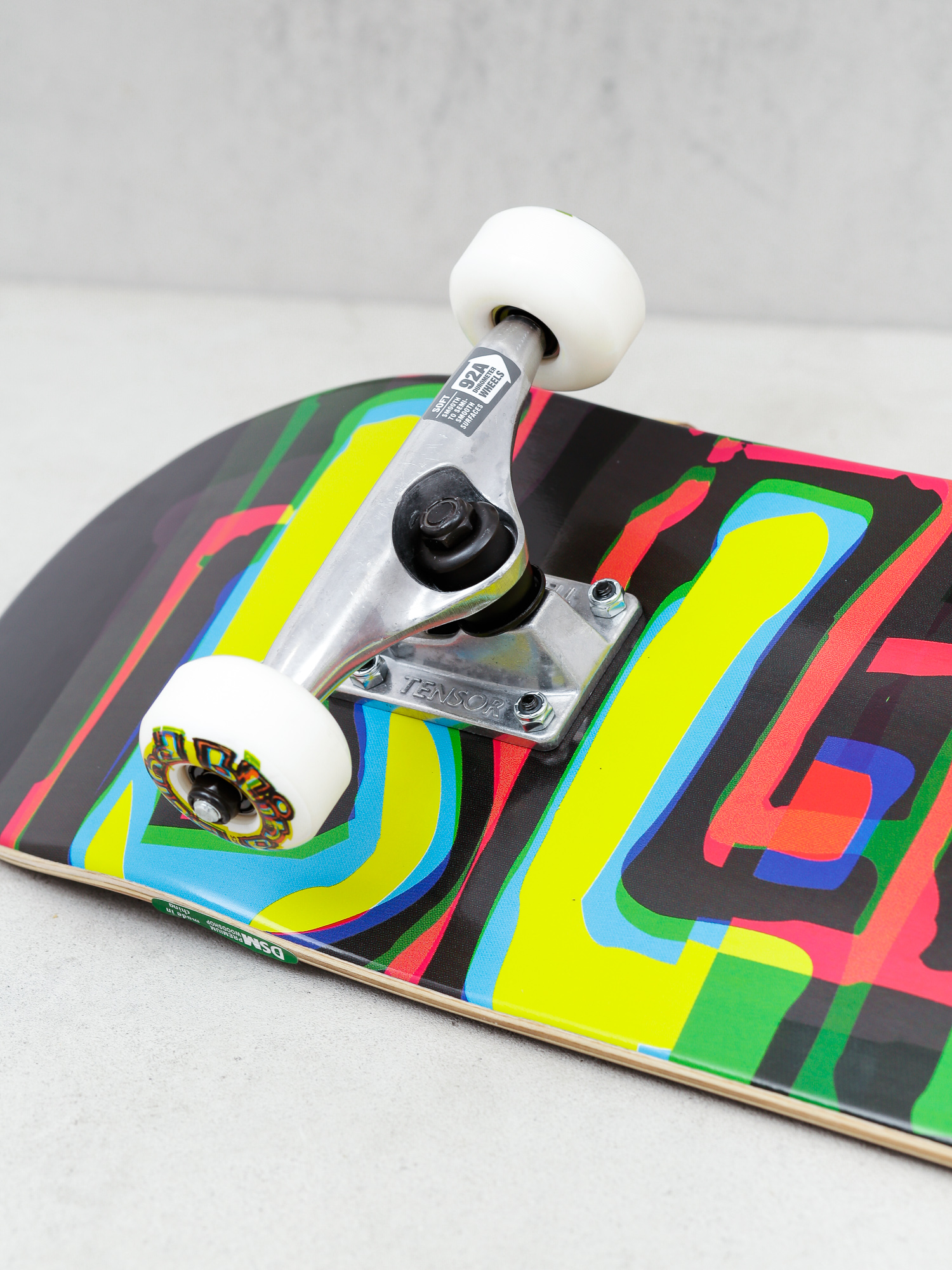 Blind Logo Glitch Skateboard (black)